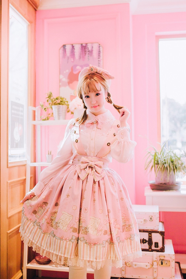 甜美粉嫩洛丽塔少女可爱萌萌