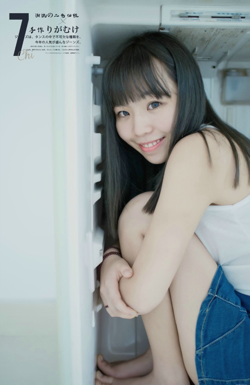 日系可爱少女夏日清凉冰爽可人写真