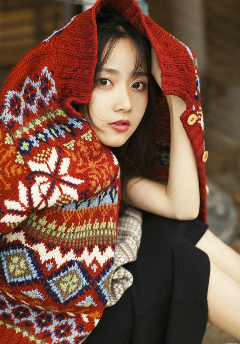 可爱韩系妹子随意表情清纯可人