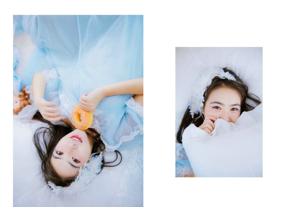 私房薄纱少女娇嫩白皙肌肤写真