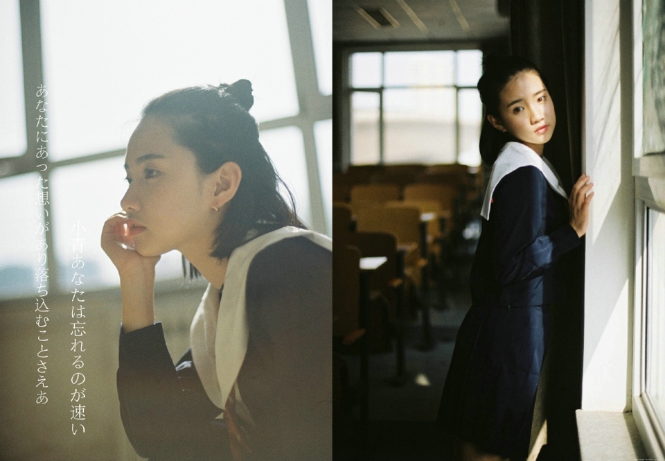 养眼校服妹子恬静温婉动人