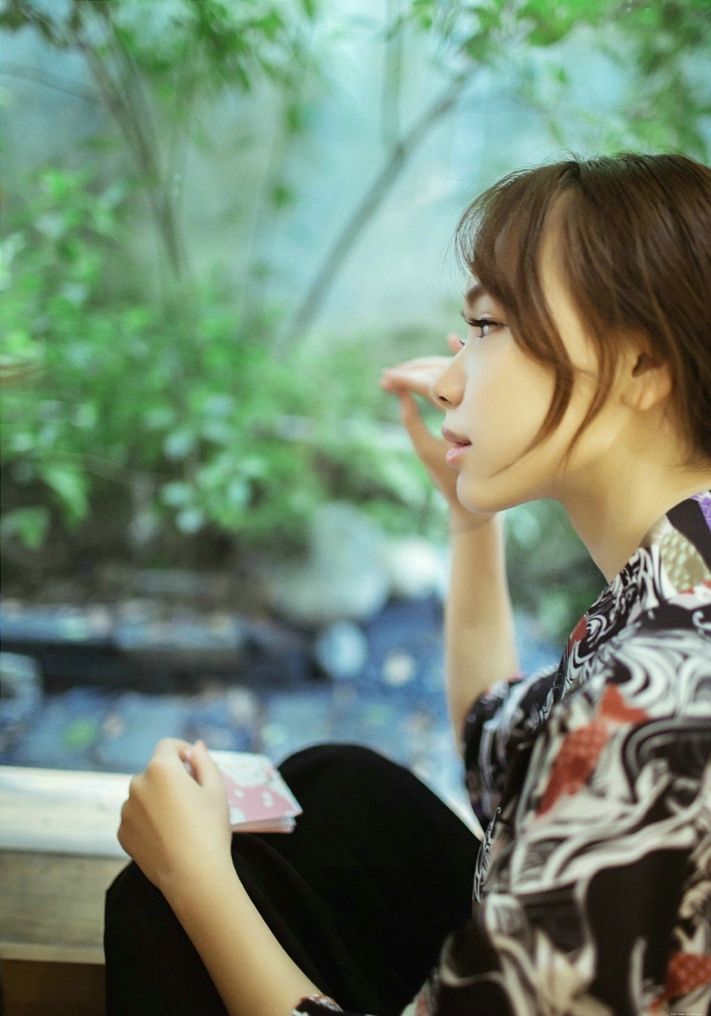 气质和服美女温婉柔美迷人写真