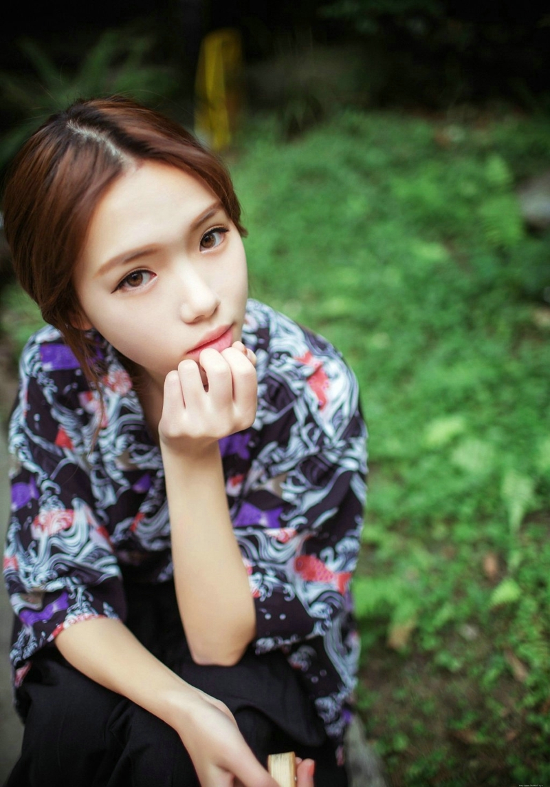 气质和服美女温婉柔美迷人写真