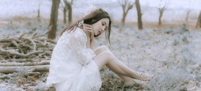 彼岸之初的唯美少女甜美温馨阳光迷人写真