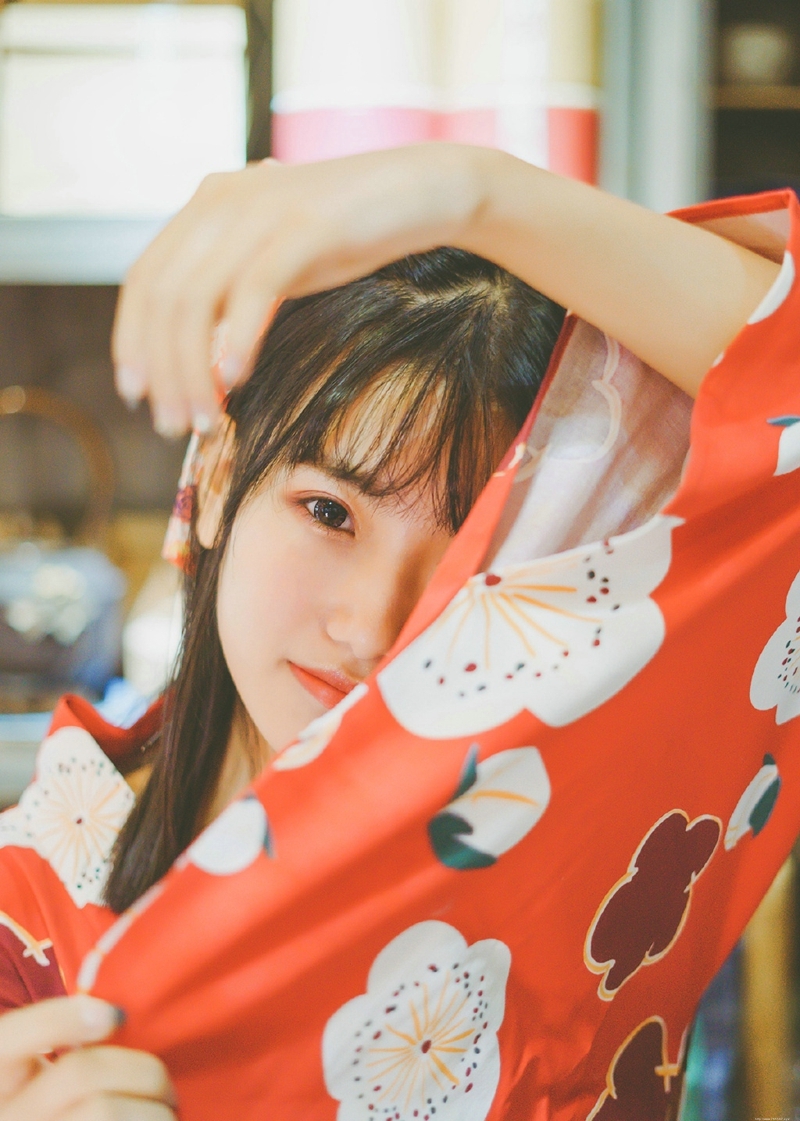 日系和服少女艳丽娇美温婉怡人
