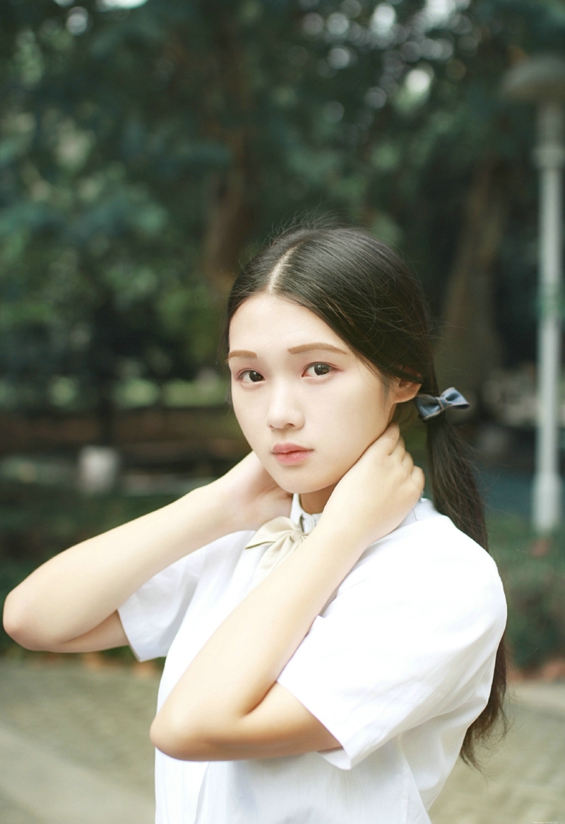 学院风双马尾妹子清纯娇嫩惹人爱