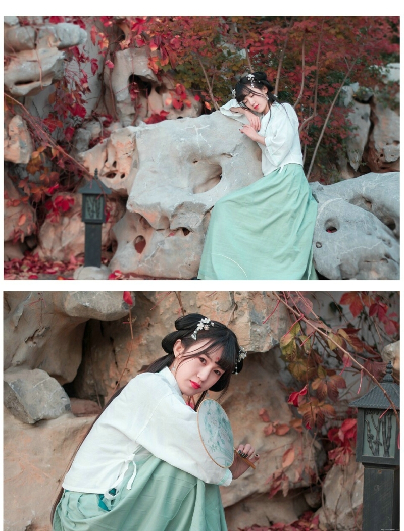 古装汉服美女柔美温婉甜美写真