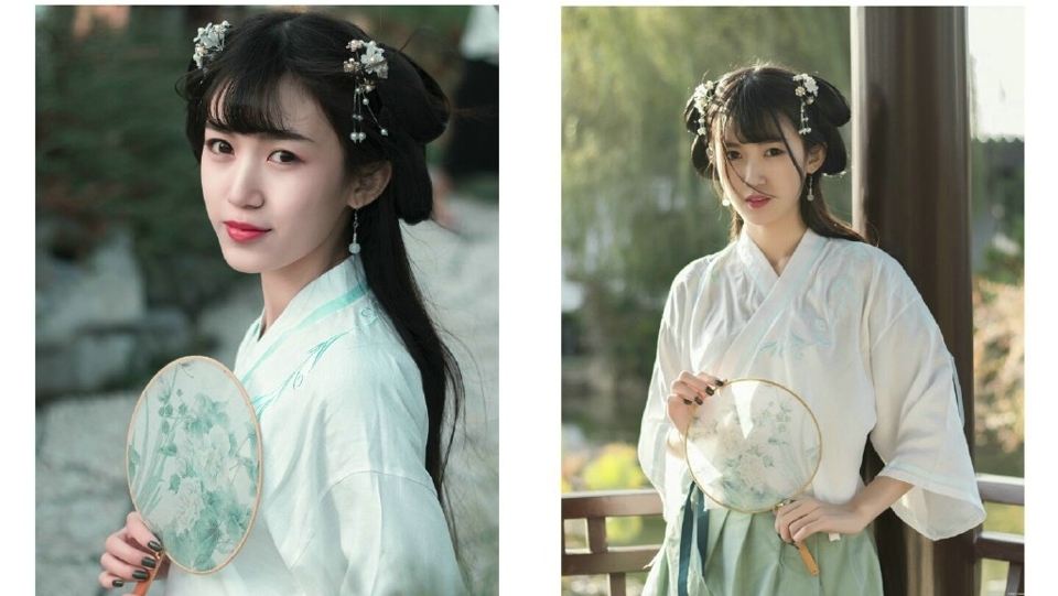 古装汉服美女柔美温婉甜美写真