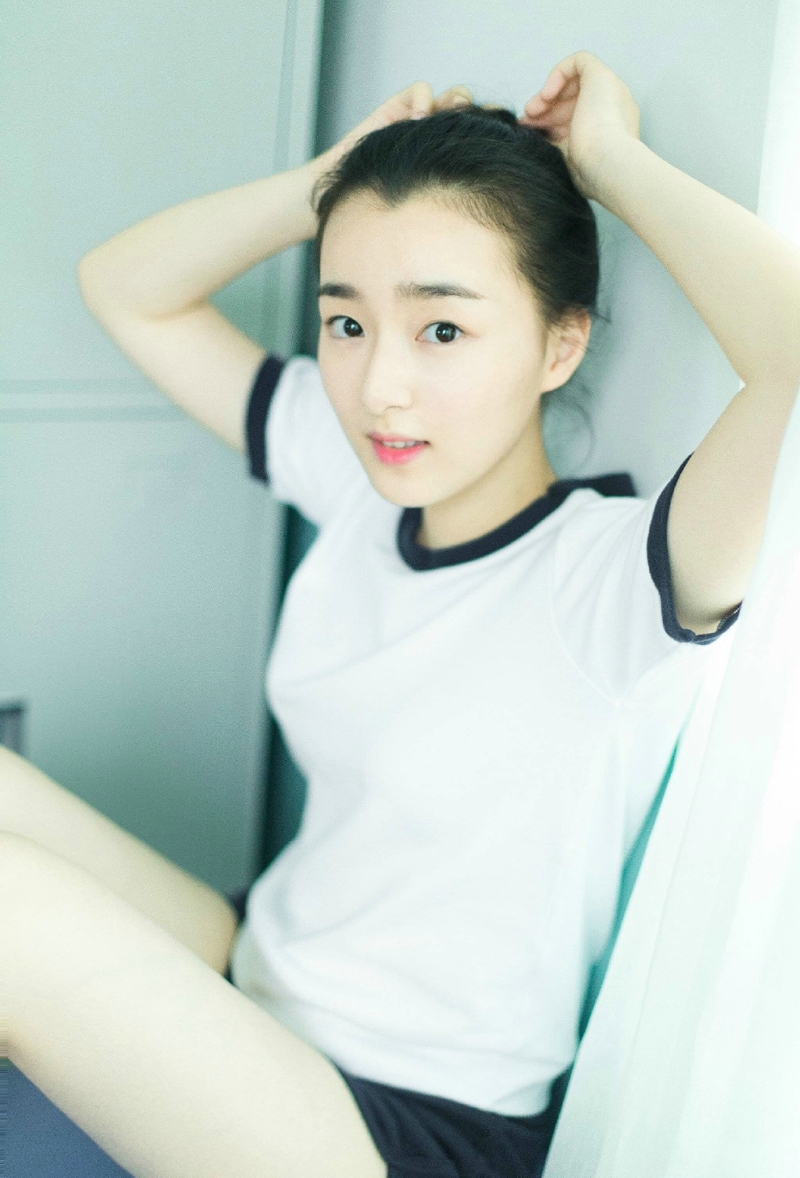 娇嫩丸子头氧气少女清纯可人