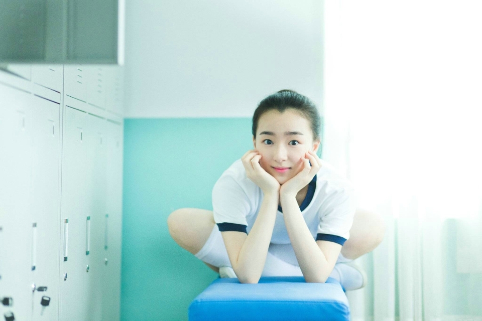 娇嫩丸子头氧气少女清纯可人