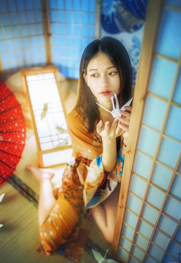 私房温馨少女唯美千纸鹤靓丽迷人