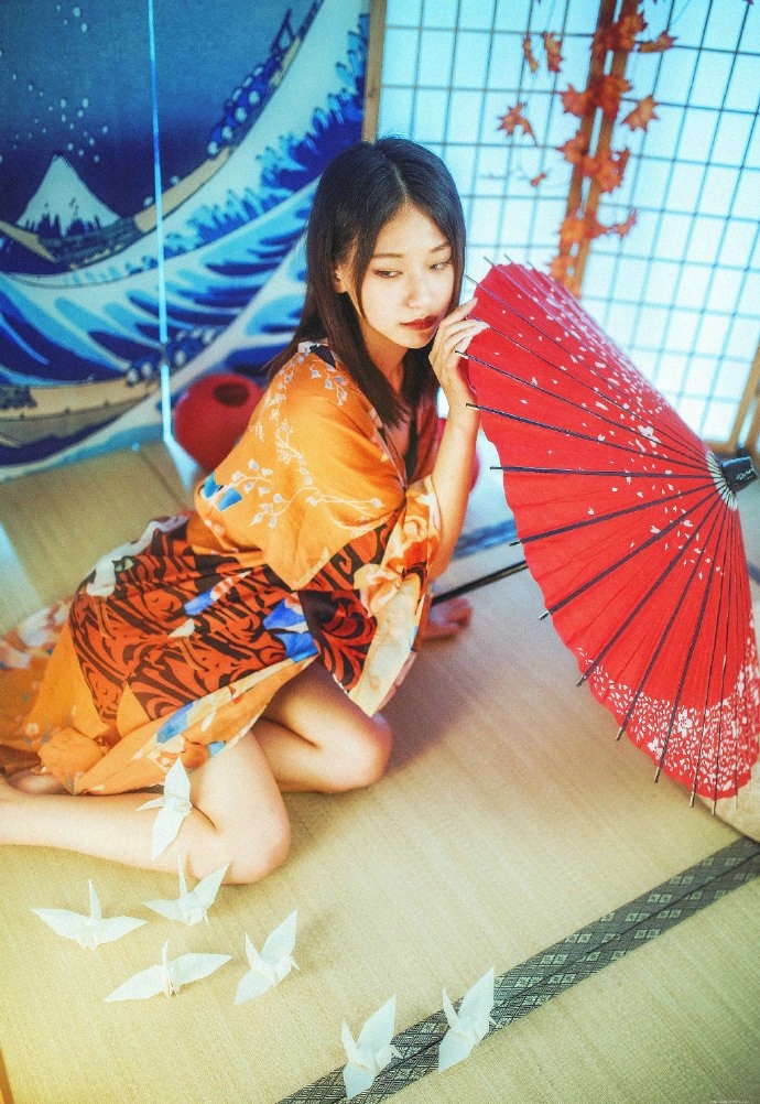 私房温馨少女唯美千纸鹤靓丽迷人