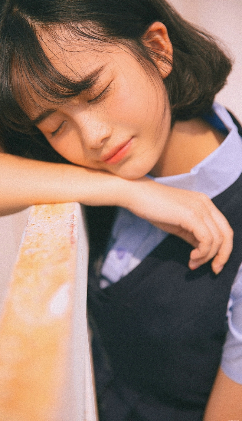 清纯波波头可爱甜美妹子娇美动人