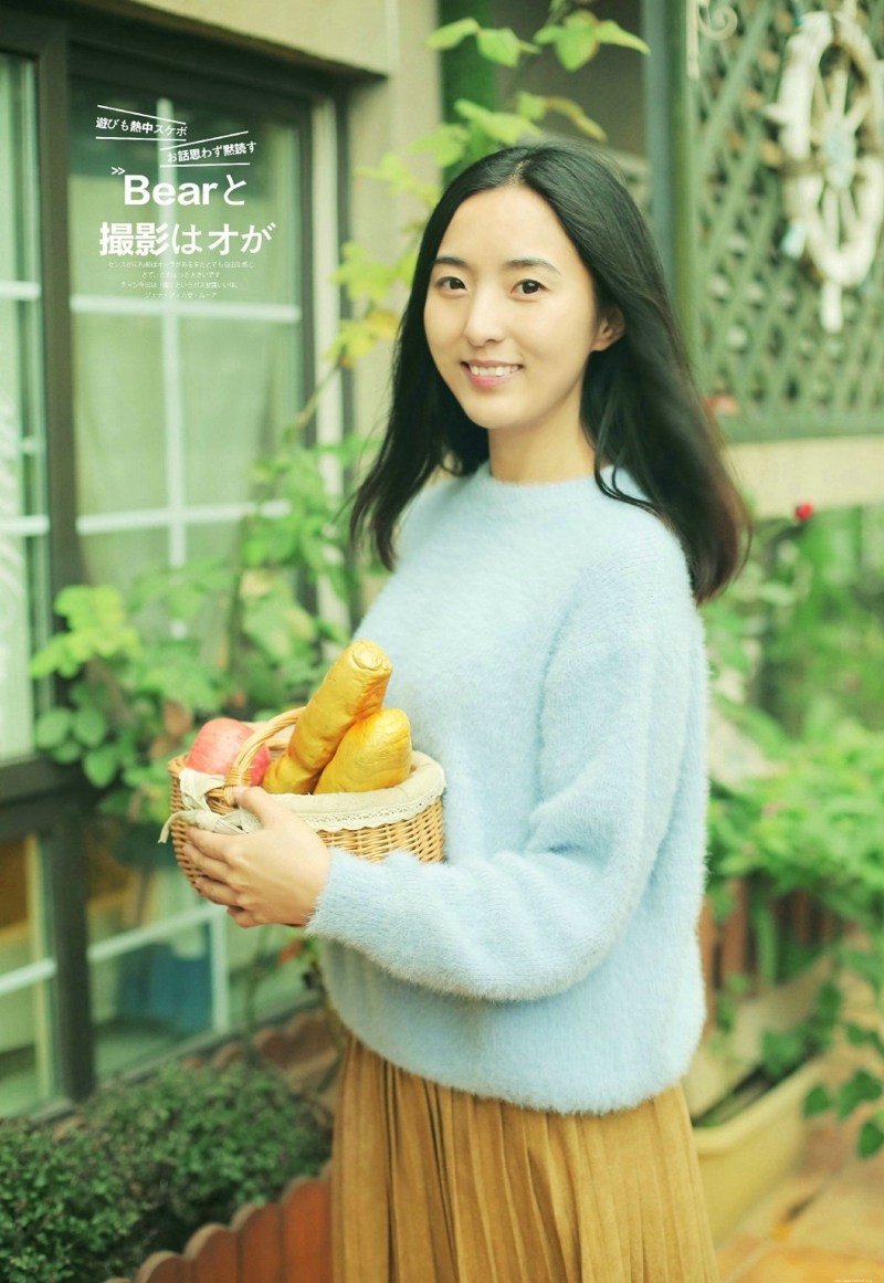 花房素颜森系美女柔嫩娇美写真