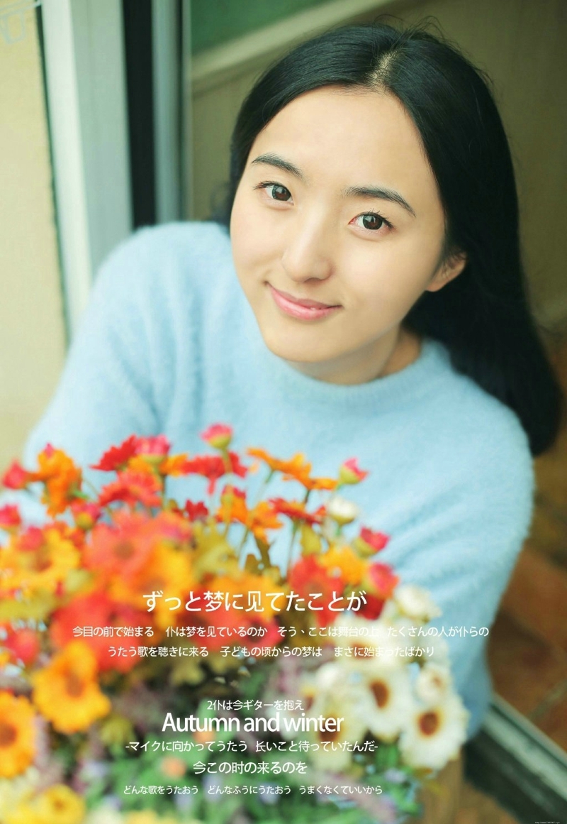 花房素颜森系美女柔嫩娇美写真