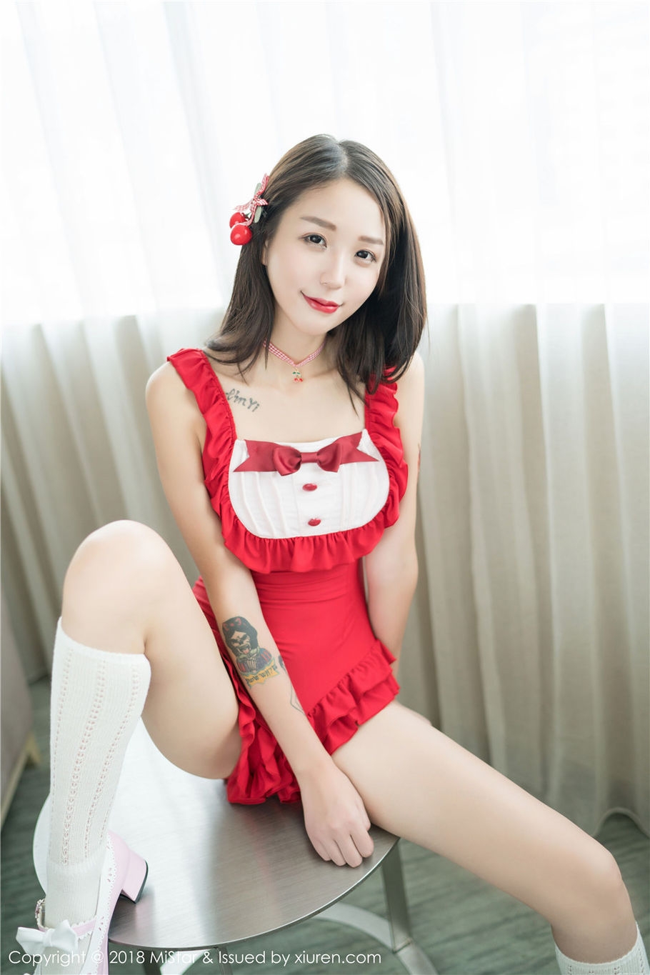 小清新美女白沫情趣睡衣美乳诱惑写真