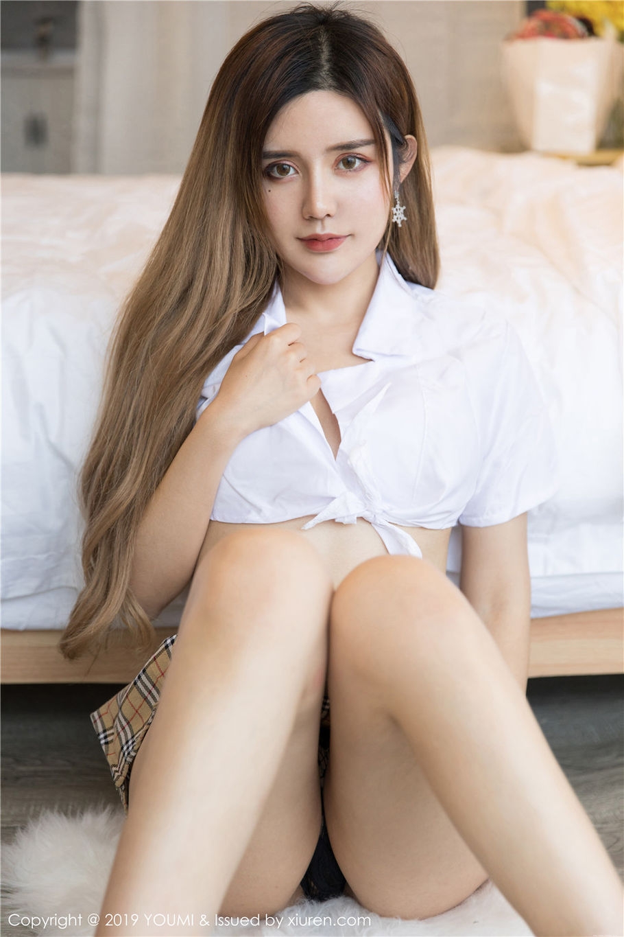 嫩模美胸Cris_卓娅祺丁字裤性感写真