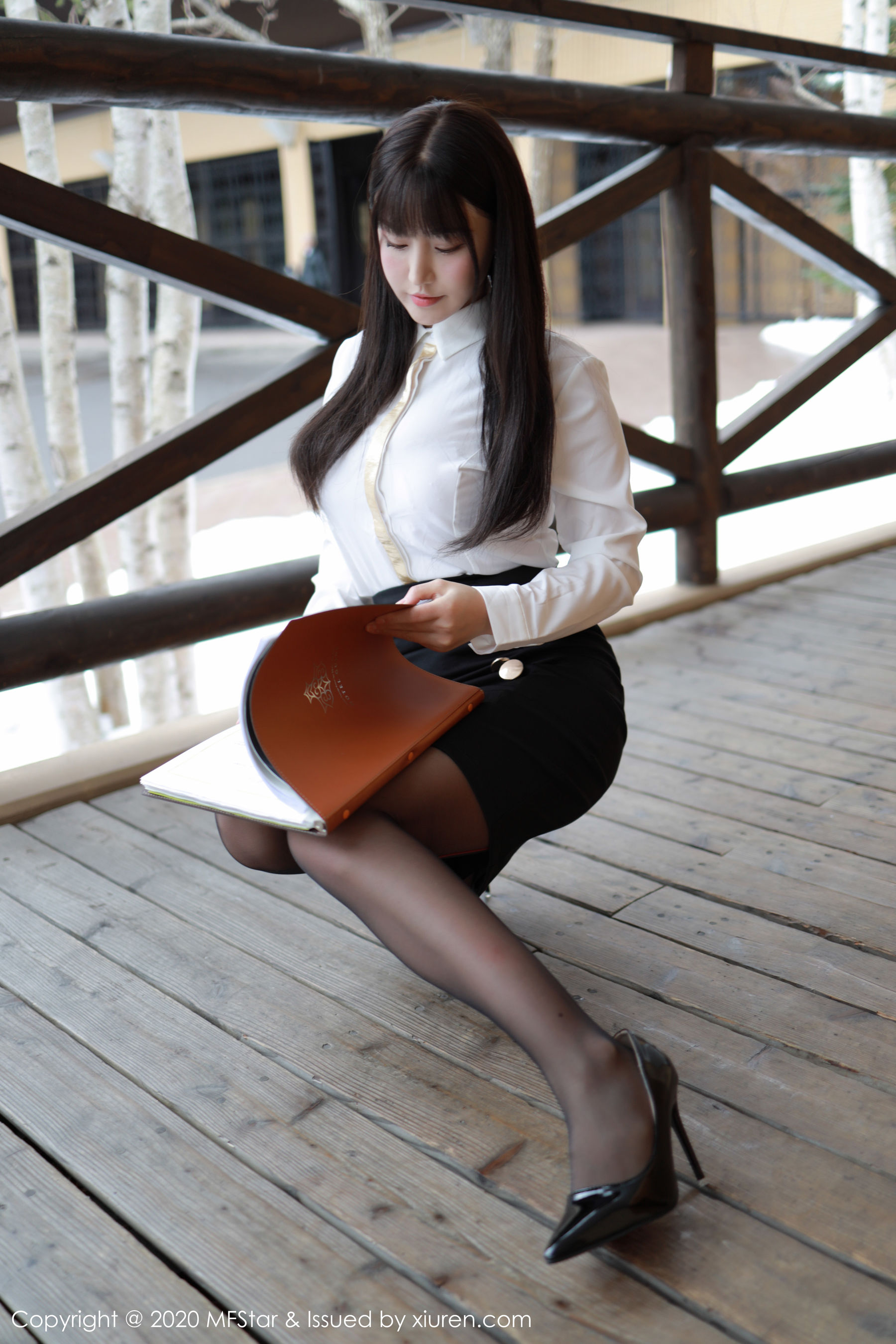 朱可儿Flower《变身酒店客房经理~》 [模范学院MFStar] Vol.267 写真集