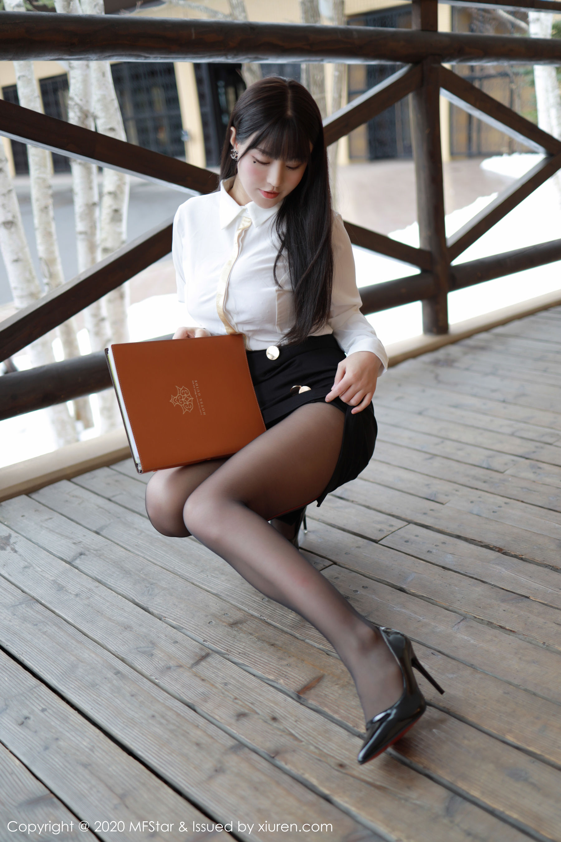 朱可儿Flower《变身酒店客房经理~》 [模范学院MFStar] Vol.267 写真集