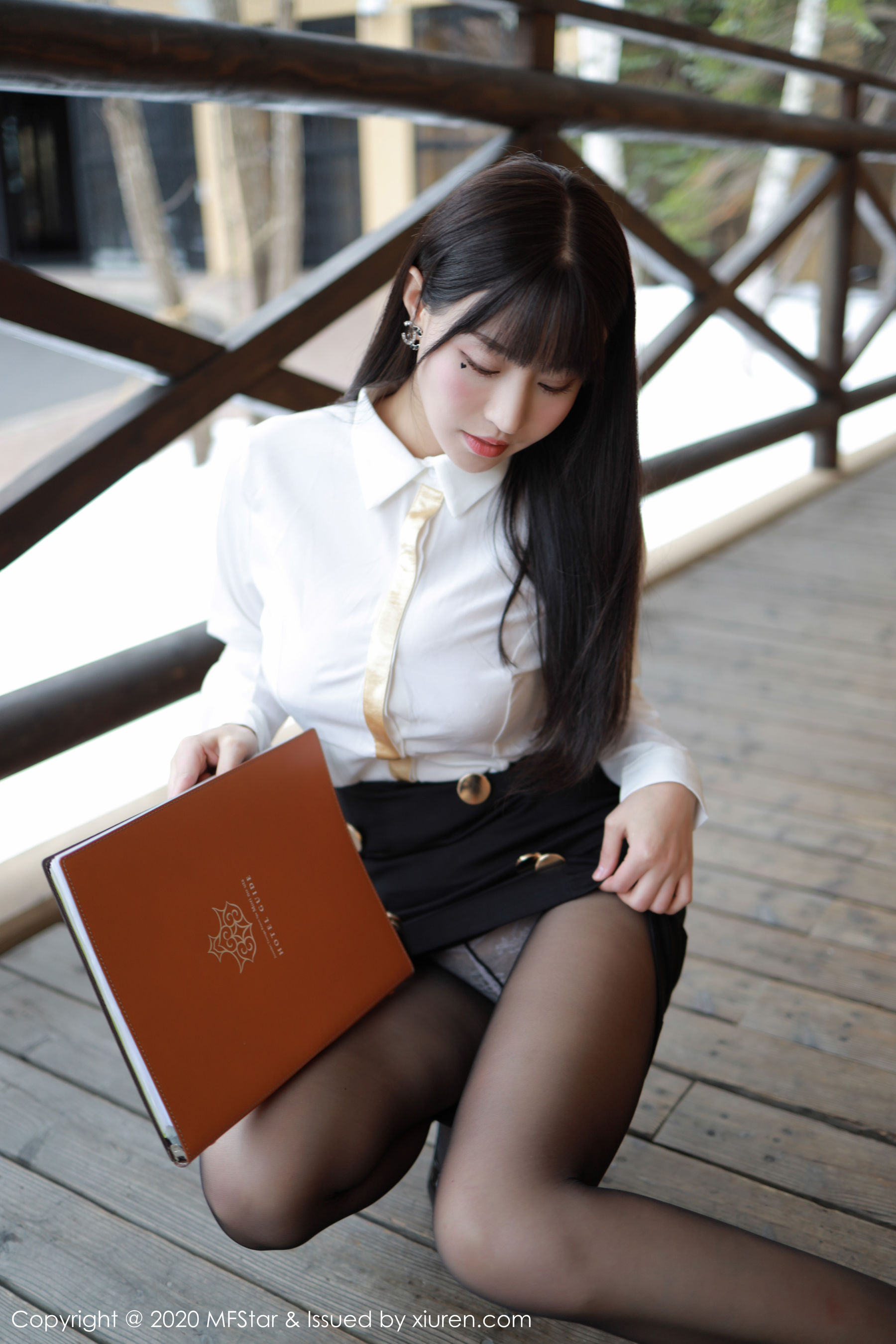 朱可儿Flower《变身酒店客房经理~》 [模范学院MFStar] Vol.267 写真集