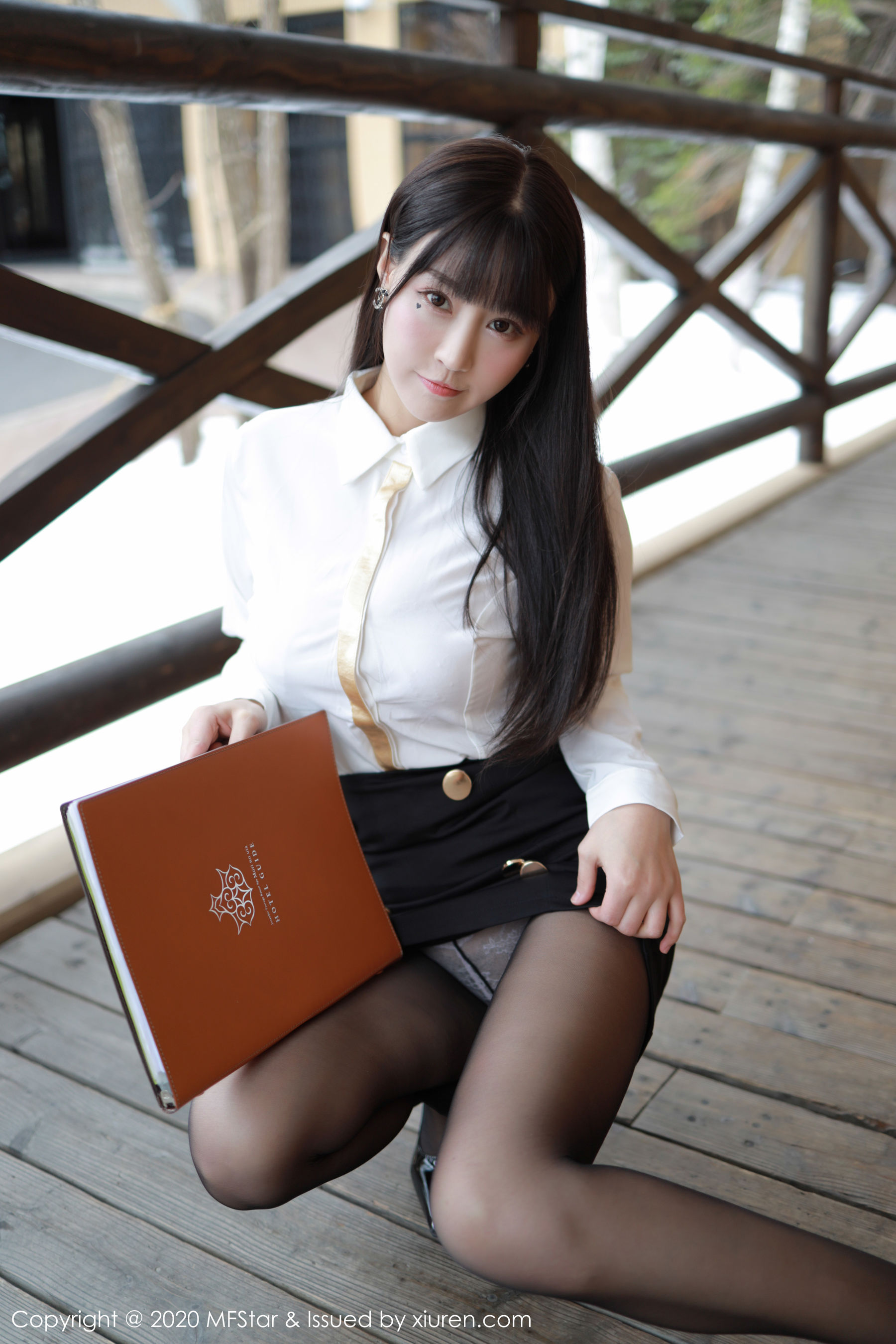 朱可儿Flower《变身酒店客房经理~》 [模范学院MFStar] Vol.267 写真集