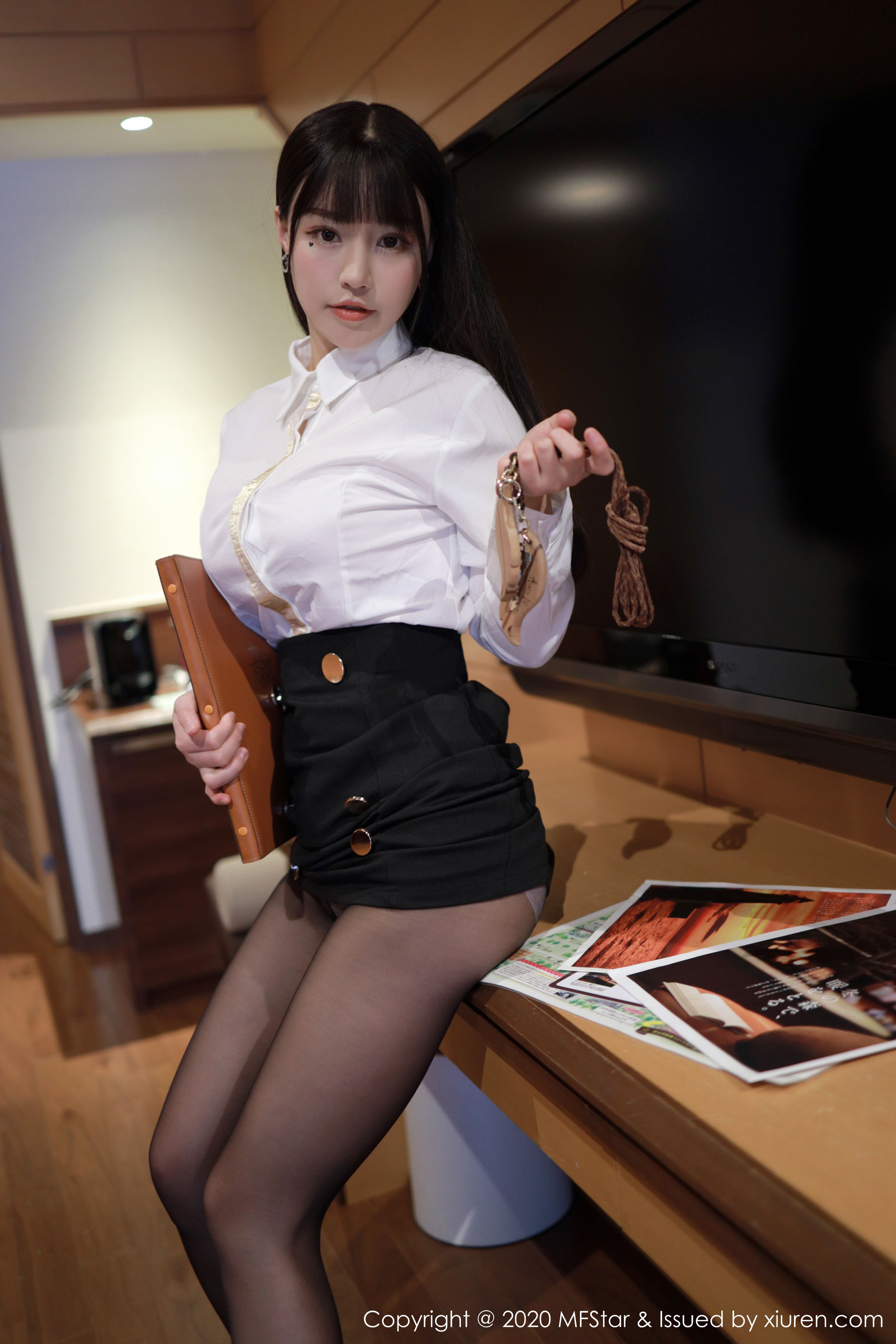 朱可儿Flower《变身酒店客房经理~》 [模范学院MFStar] Vol.267 写真集