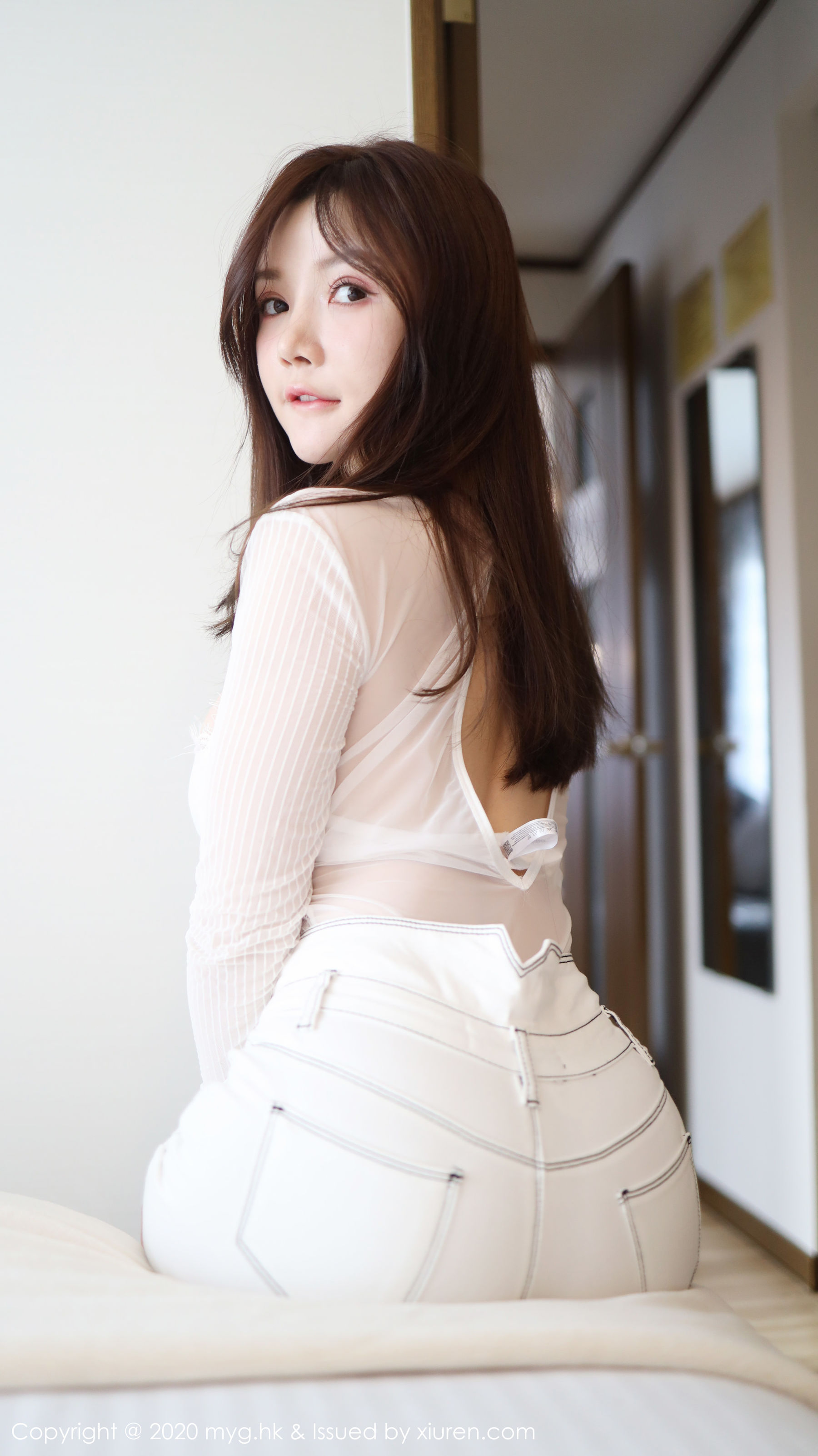 糯美子Mini《私房牛仔裤系列》 [美媛馆MyGirl] Vol.428 写真集