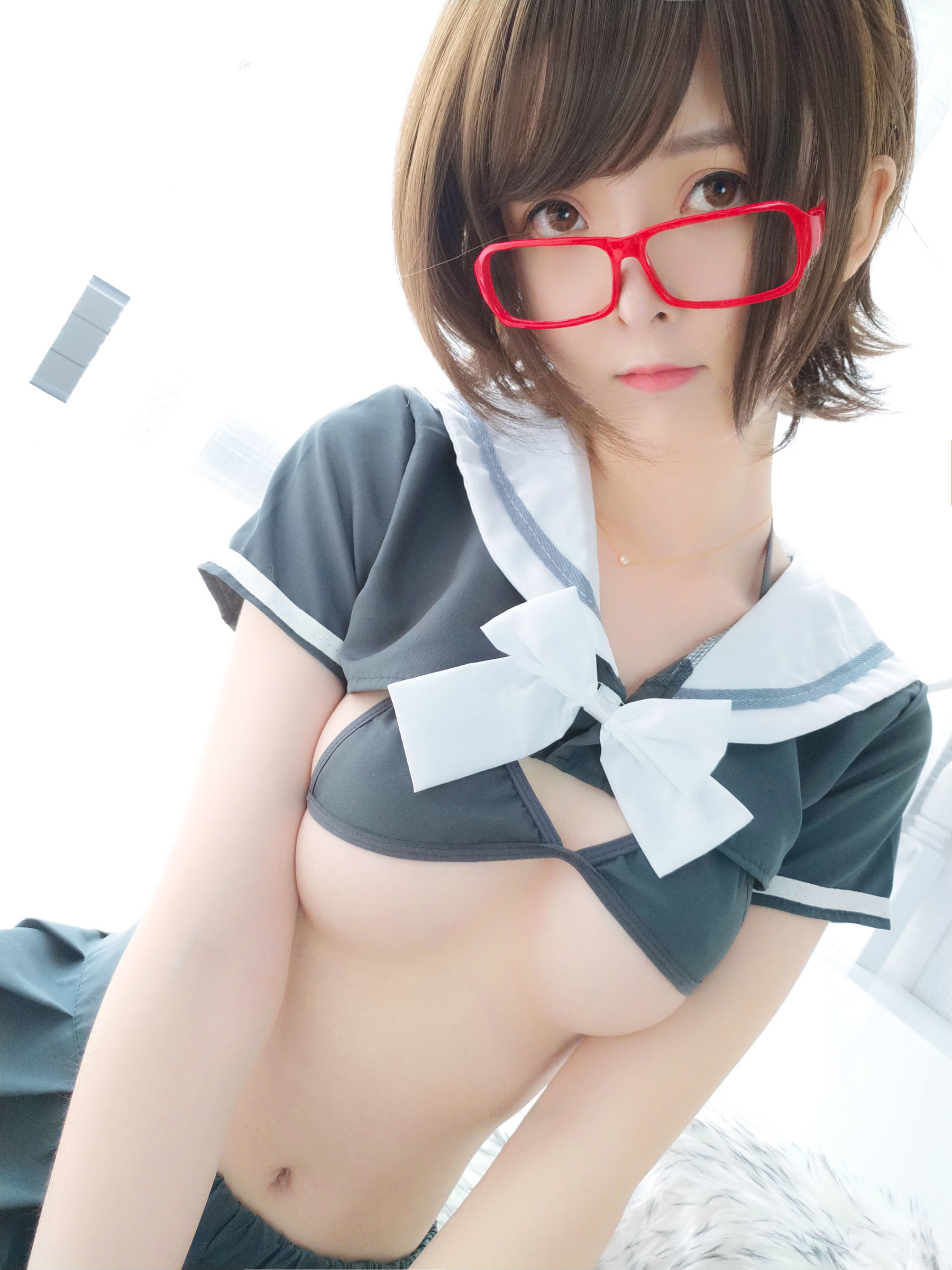 [网红Coser] 一小央泽 《早安学妹》 写真集