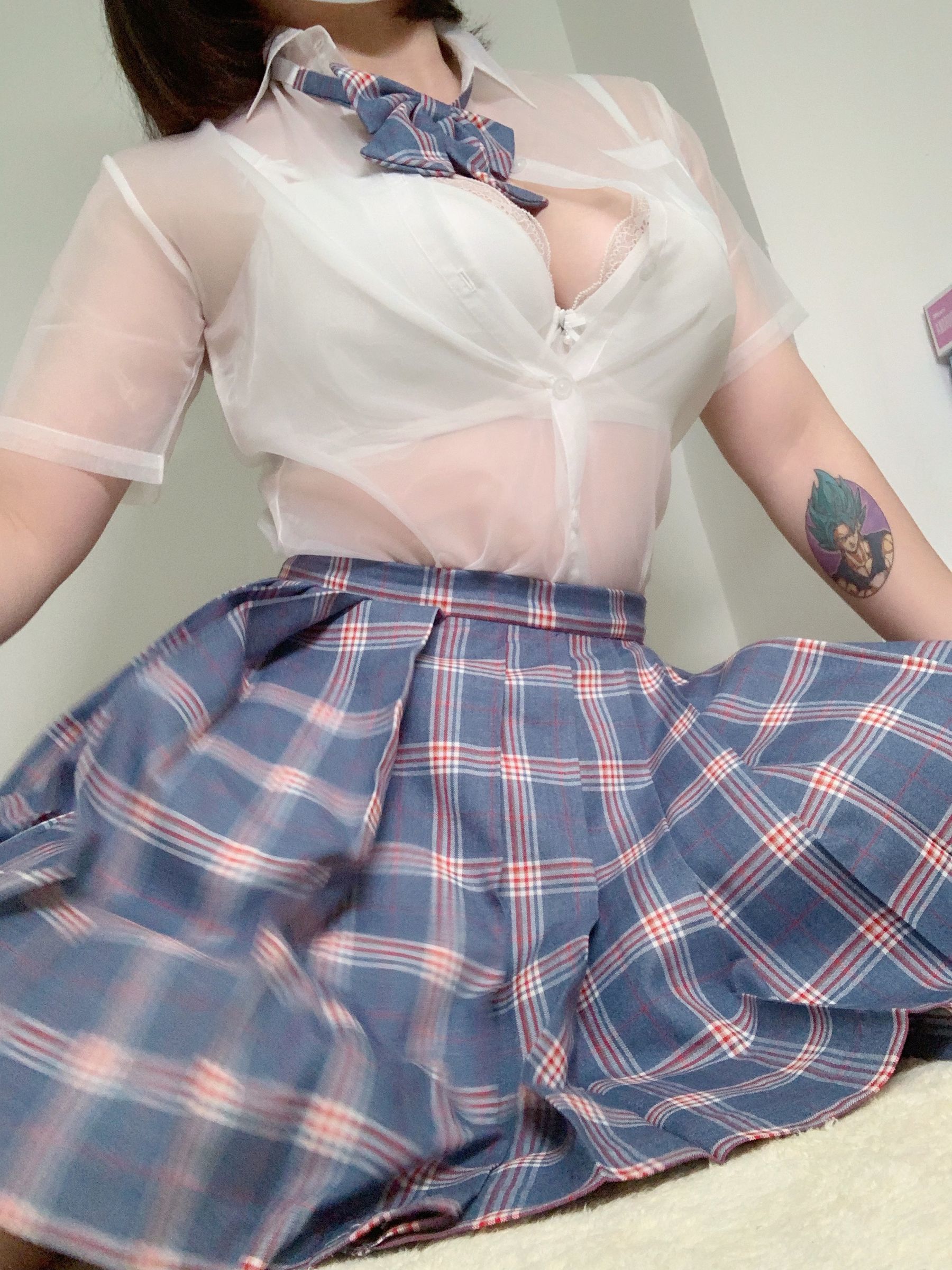 皮皮奶可可爱了啦 《jk透明制服》 写真集