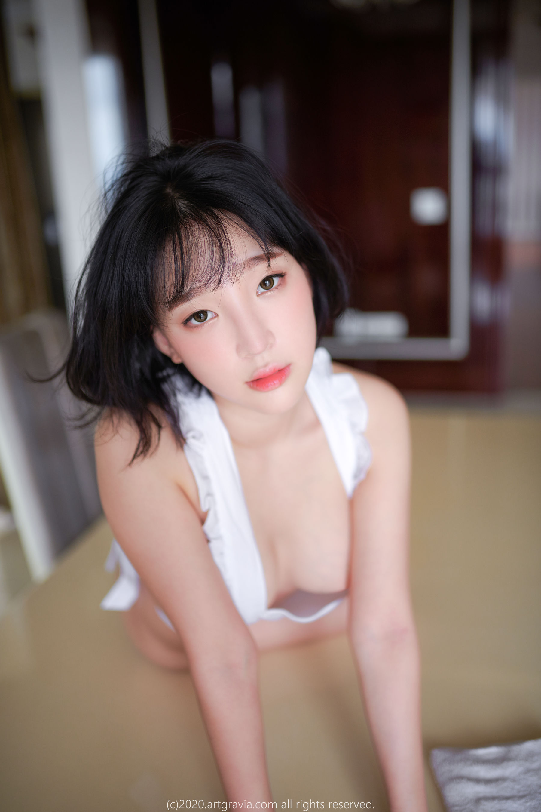 [ARTGRAVIA] VOL.134 姜仁卿 《性感厨娘+豹纹女郎》 写真集