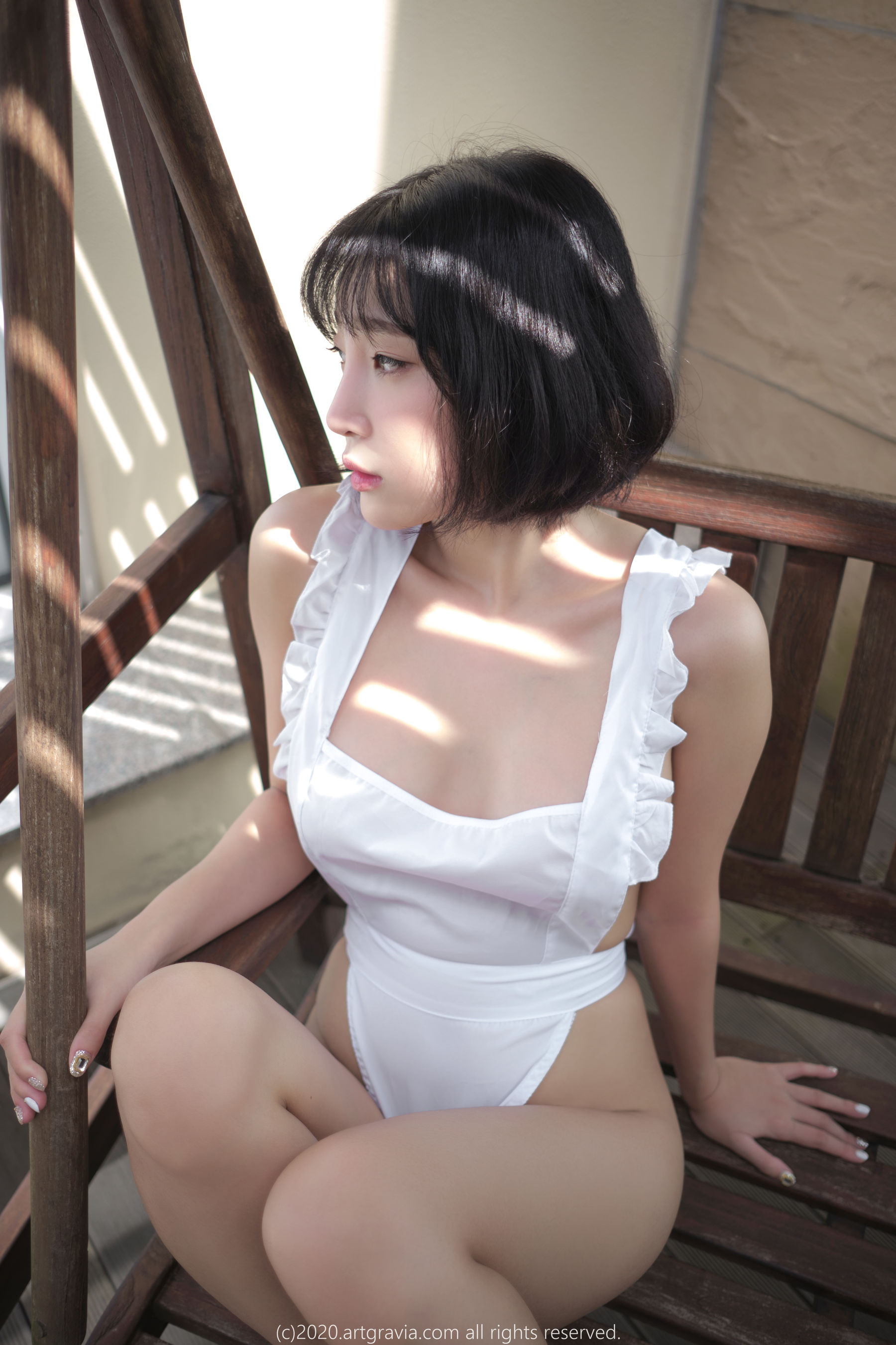 [ARTGRAVIA] VOL.134 姜仁卿 《性感厨娘+豹纹女郎》 写真集