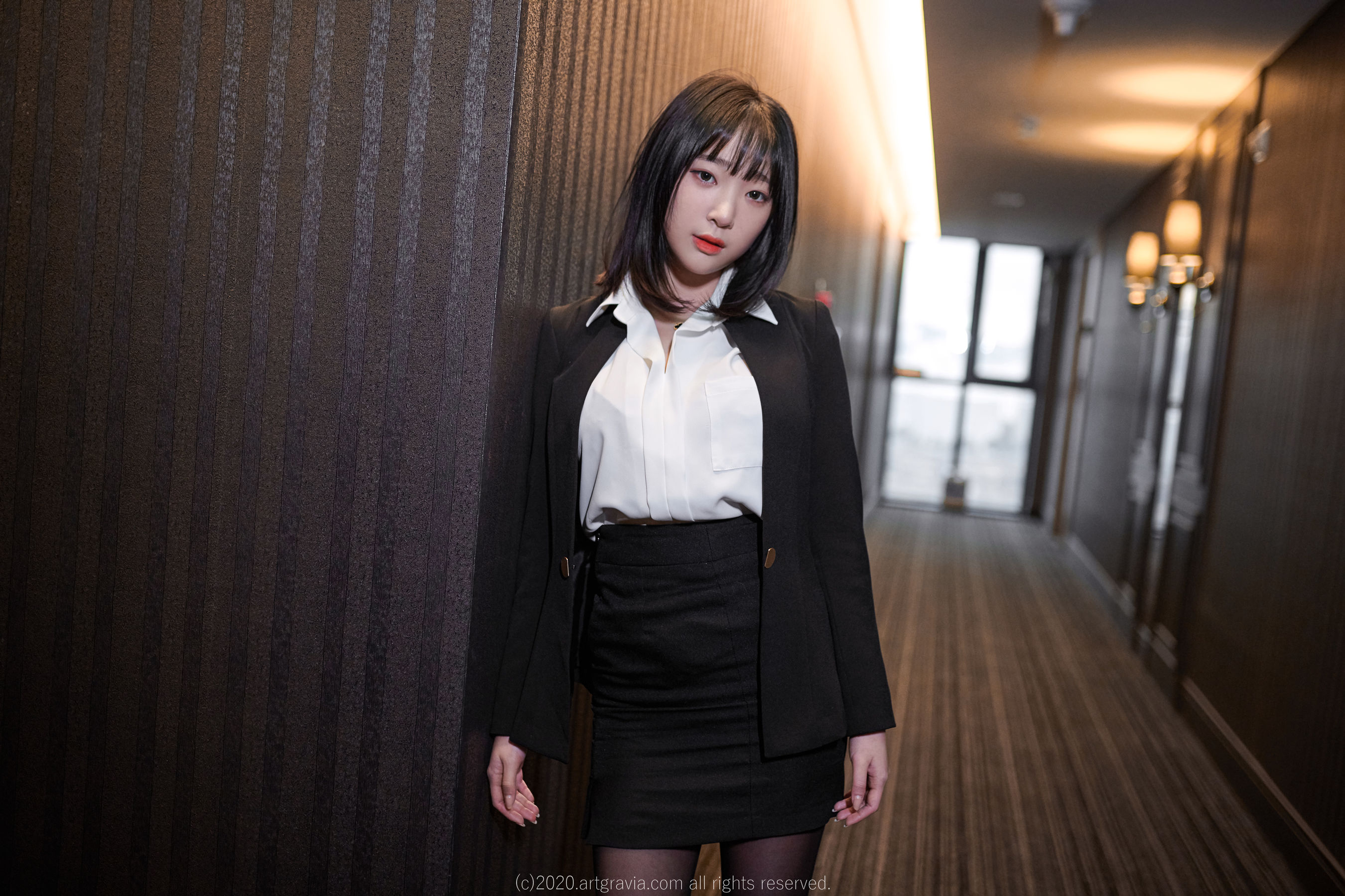 姜仁卿 《黑丝女秘书》 [ARTGRAVIA] VOL.147 写真集