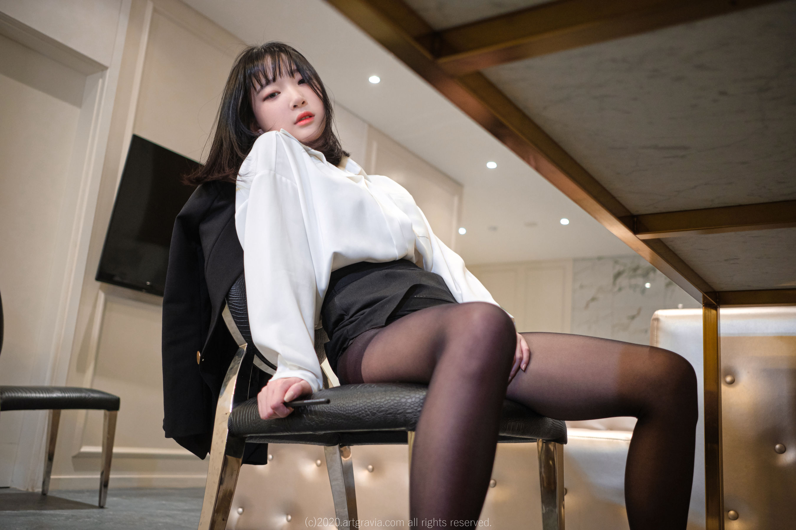 姜仁卿 《黑丝女秘书》 [ARTGRAVIA] VOL.147 写真集