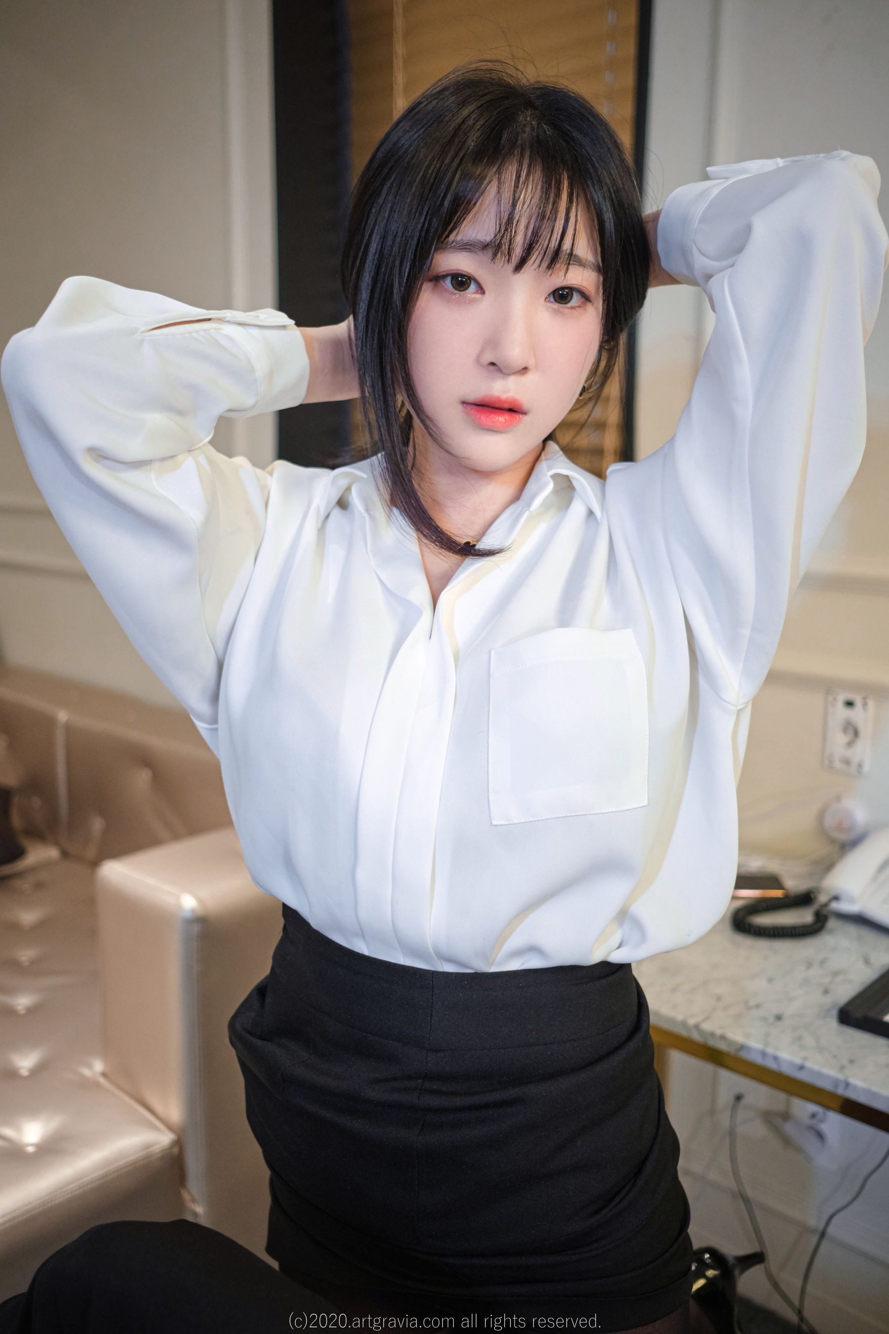 姜仁卿 《黑丝女秘书》 [ARTGRAVIA] VOL.147 写真集