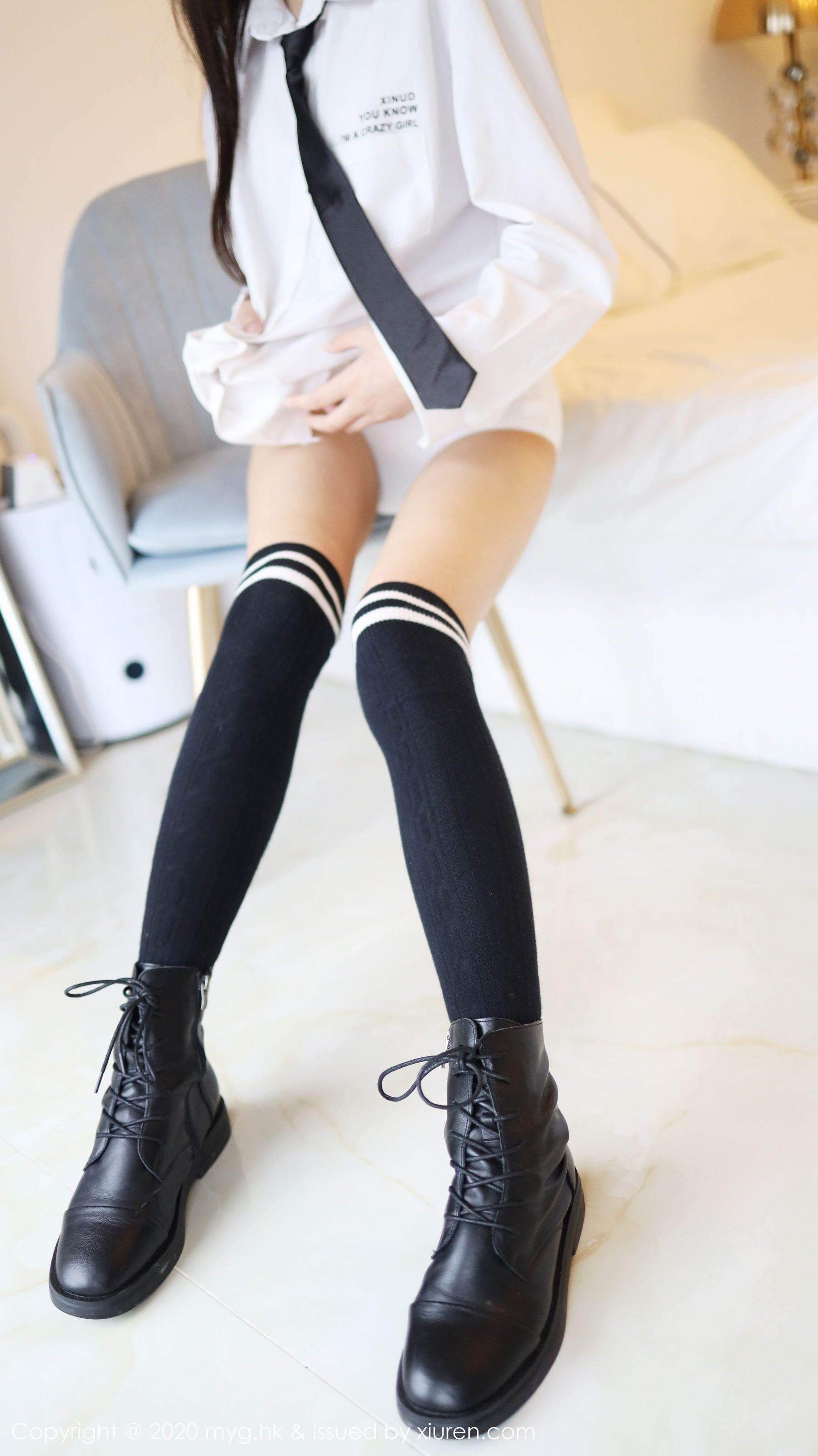 [美媛馆MyGirl] Vol.439 Laura张小妮 《经典的JK制服》 写真集