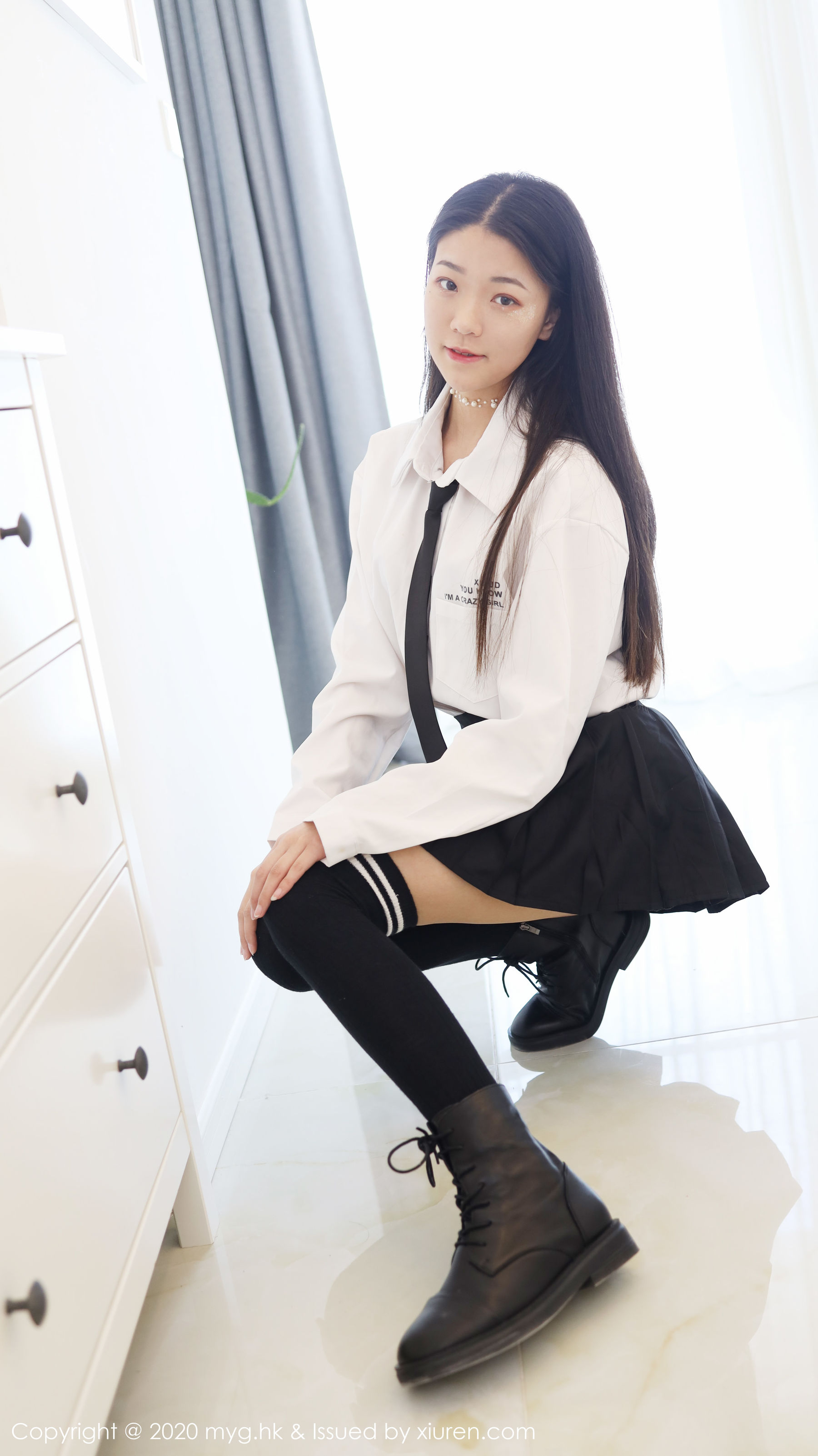 [美媛馆MyGirl] Vol.439 Laura张小妮 《经典的JK制服》 写真集