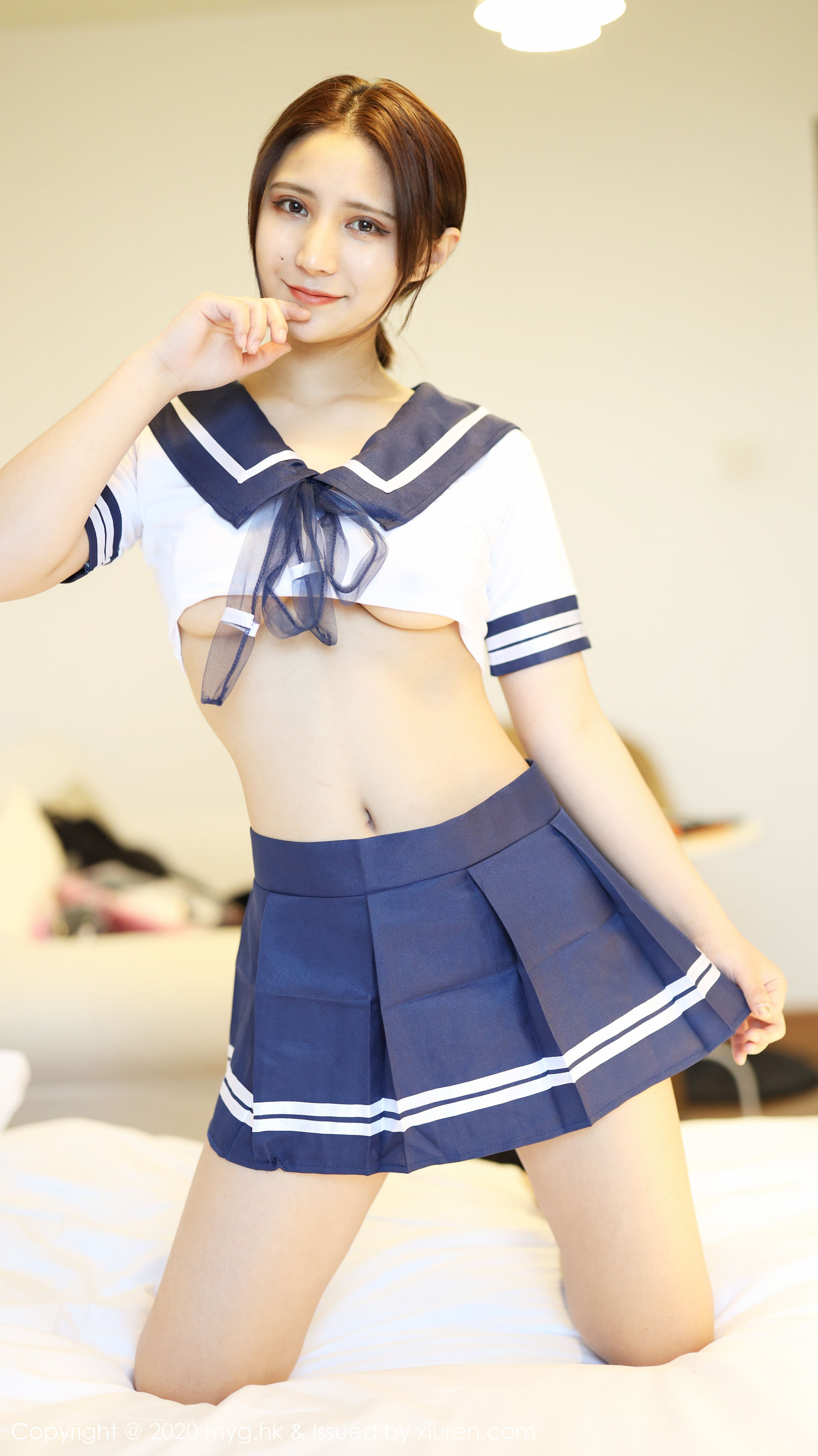 [美媛馆MyGirl] Vol.442 久久Aimee 《青春JK制服系列》 写真集