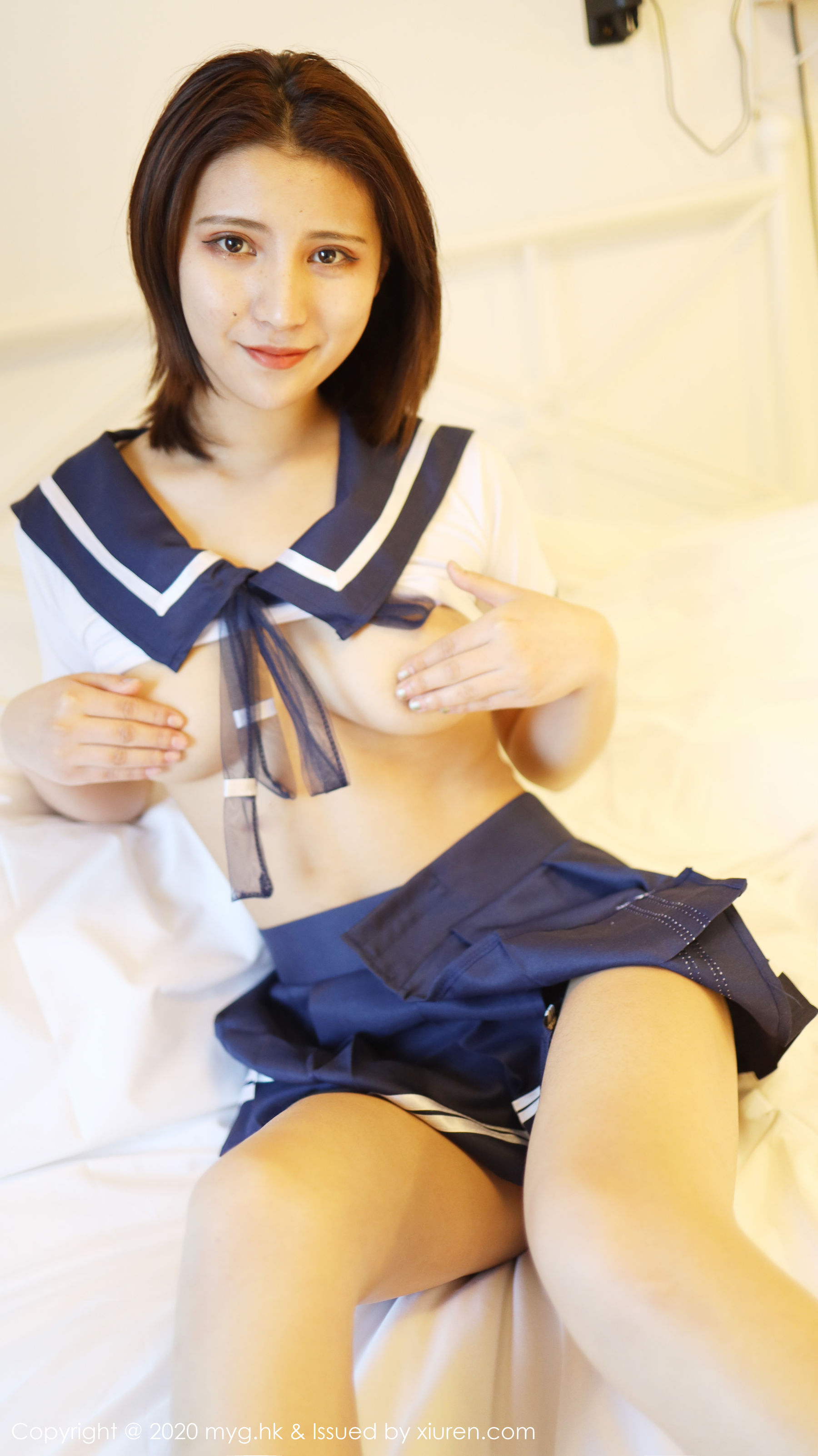 [美媛馆MyGirl] Vol.442 久久Aimee 《青春JK制服系列》 写真集