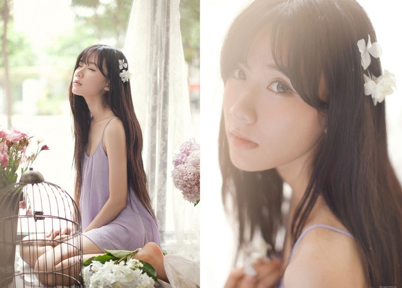 清纯养眼mm花房私照温暖人心写真10p