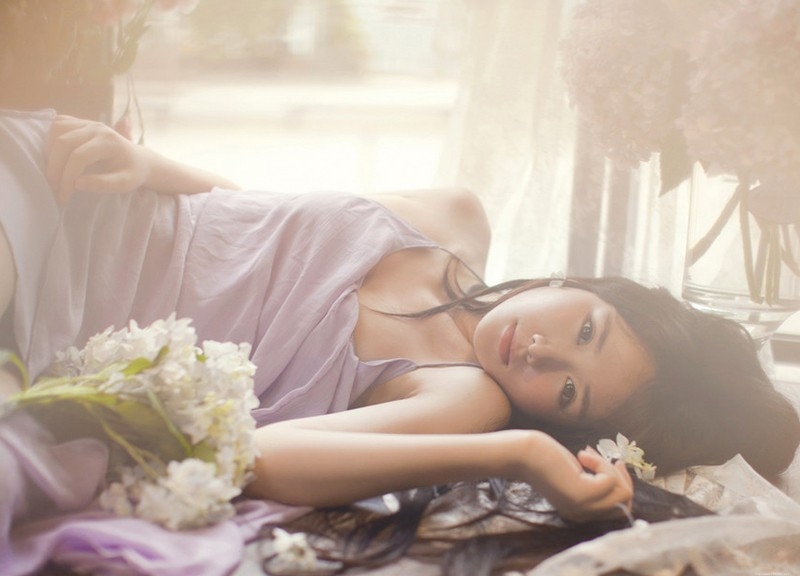 清纯养眼mm花房私照温暖人心写真10p