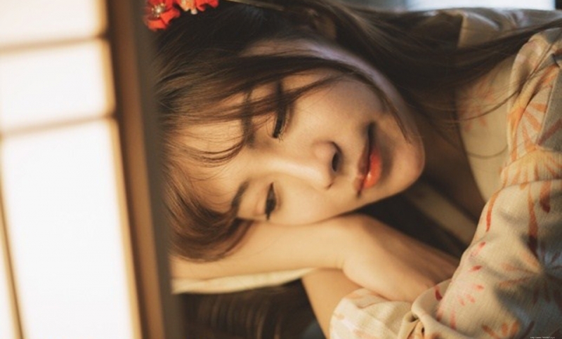 非主流美女日系和服美女软萌可爱图片