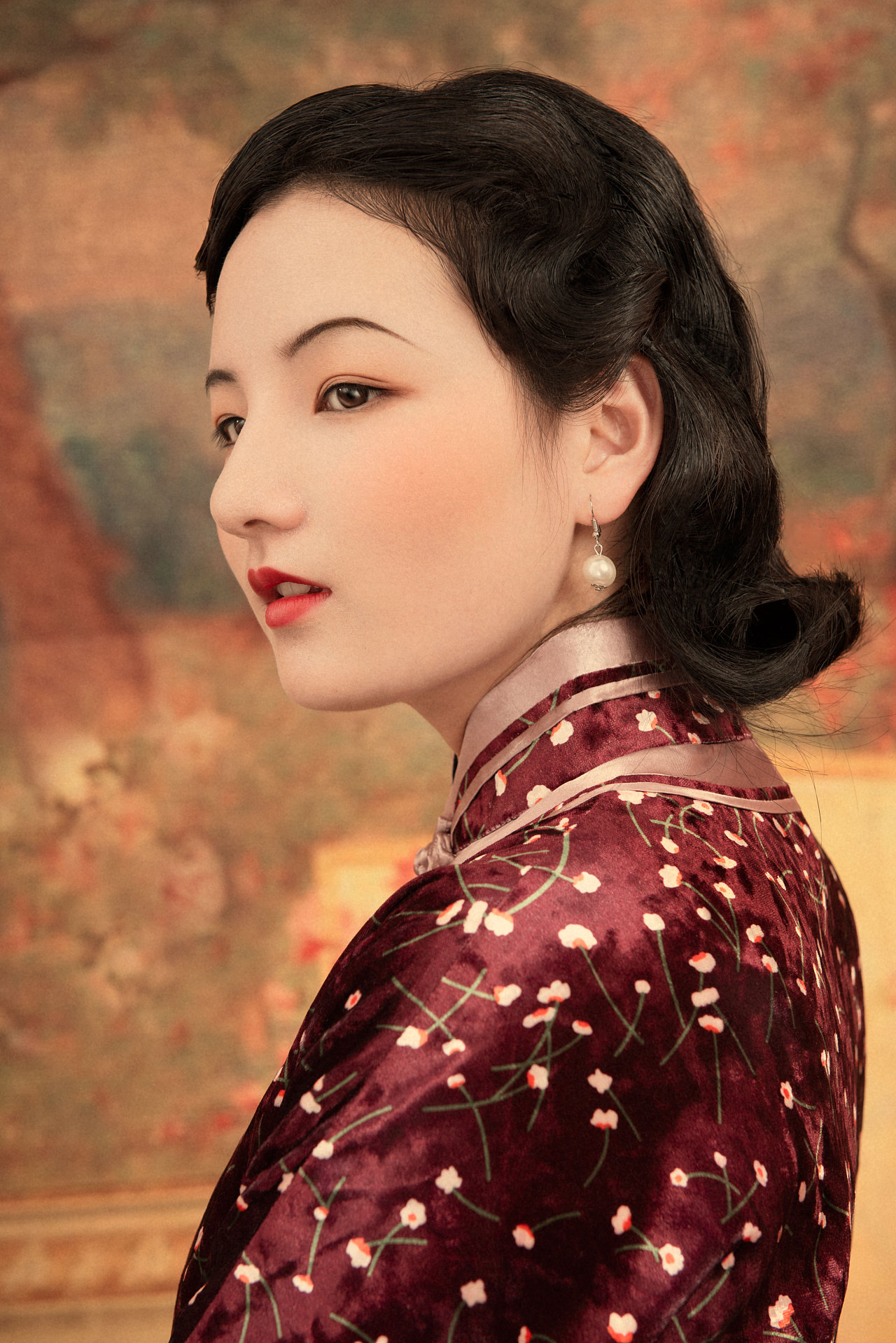 复古风旗袍美女唯美性感写真集