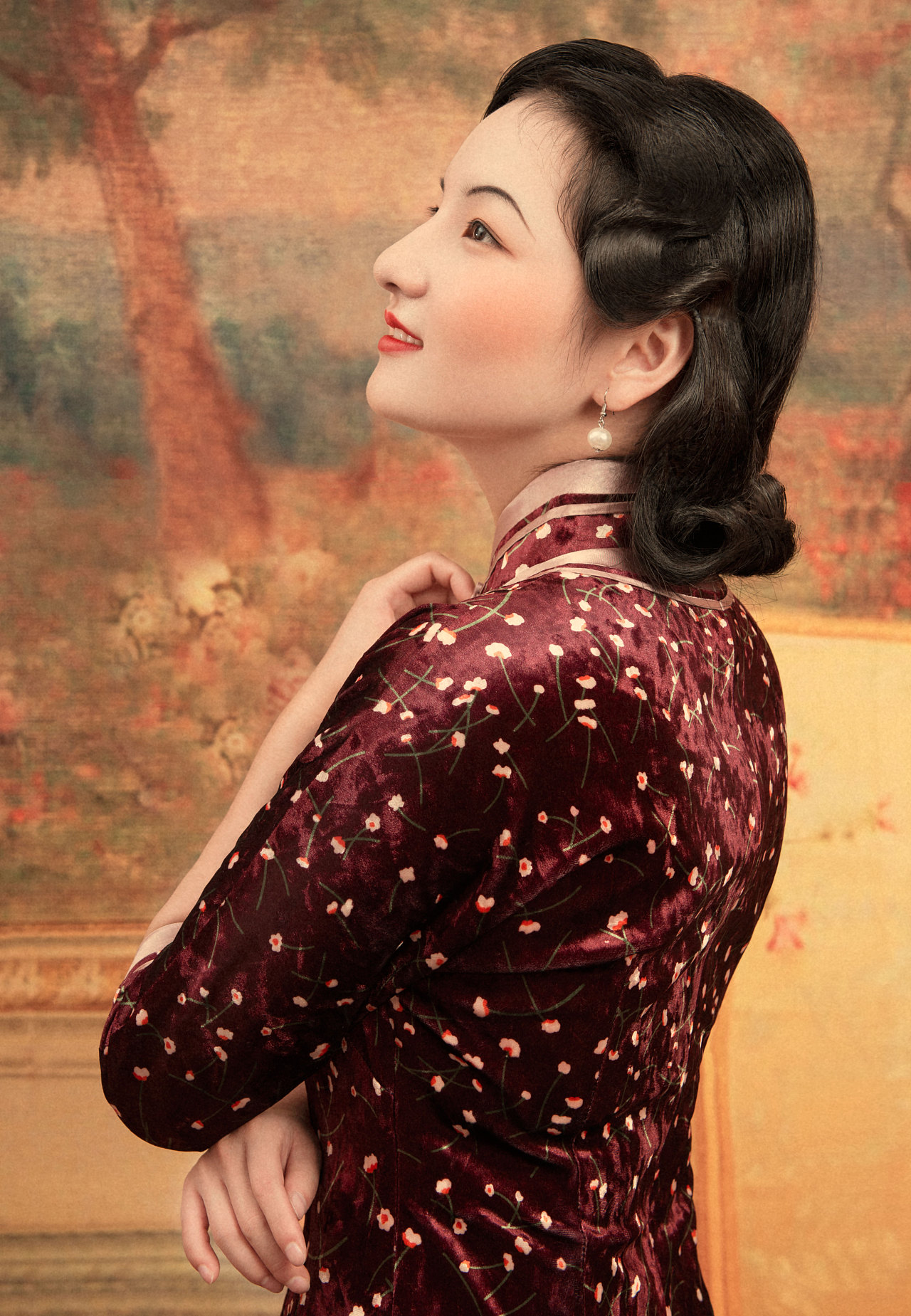 复古风旗袍美女唯美性感写真集