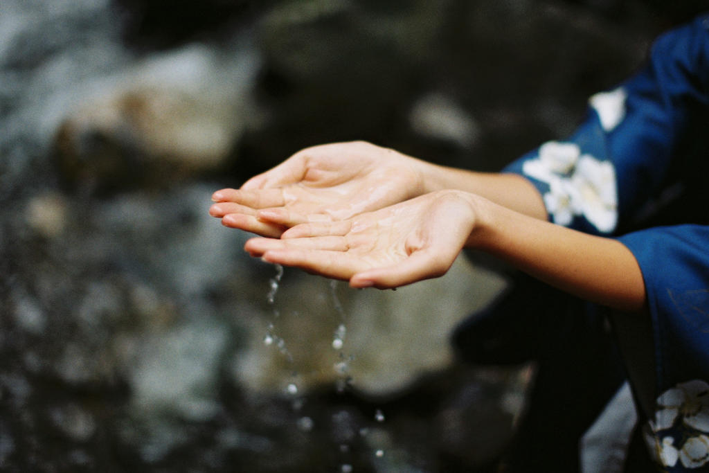 和服美女温婉古风摄影图片