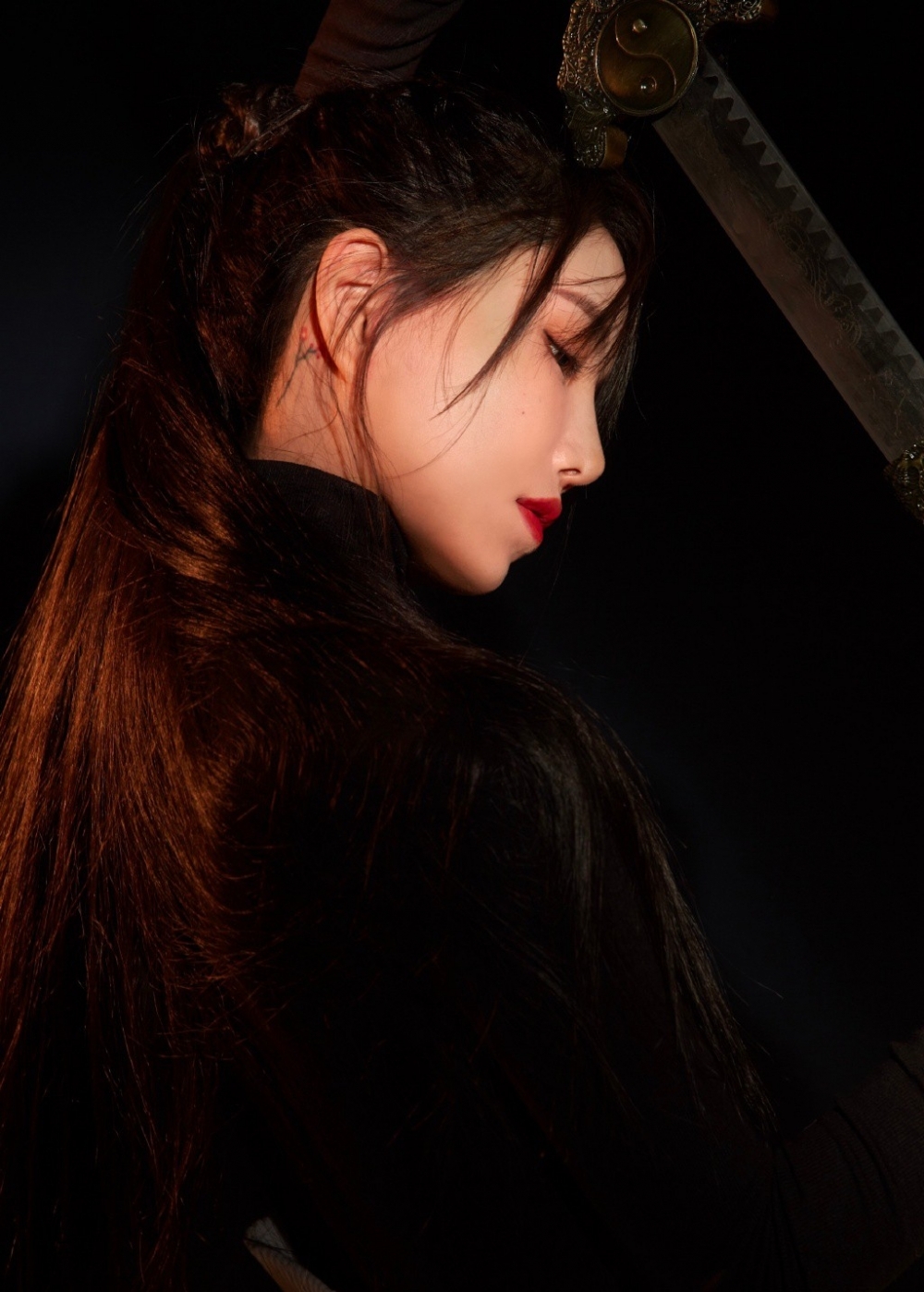 高冷御姐英姿飒爽霸气冷艳图片