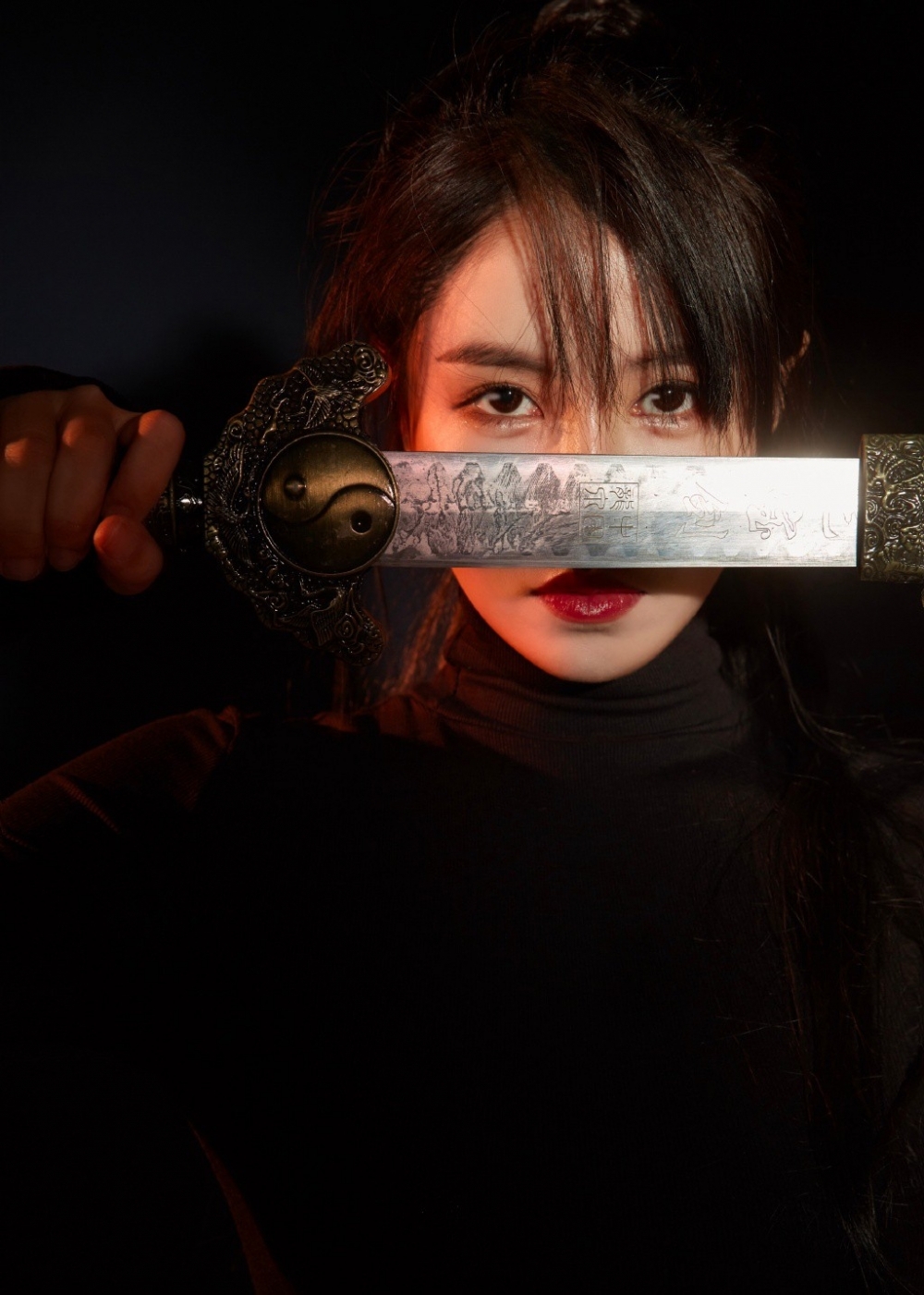 高冷御姐英姿飒爽霸气冷艳图片