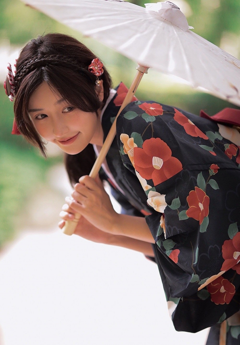 温婉和服妹子气质柔和古风摄影