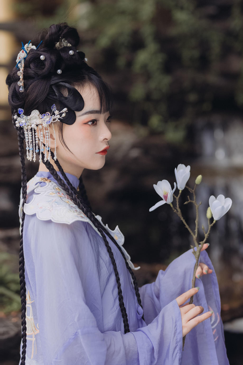 古装美人温柔大方养眼古风摄影