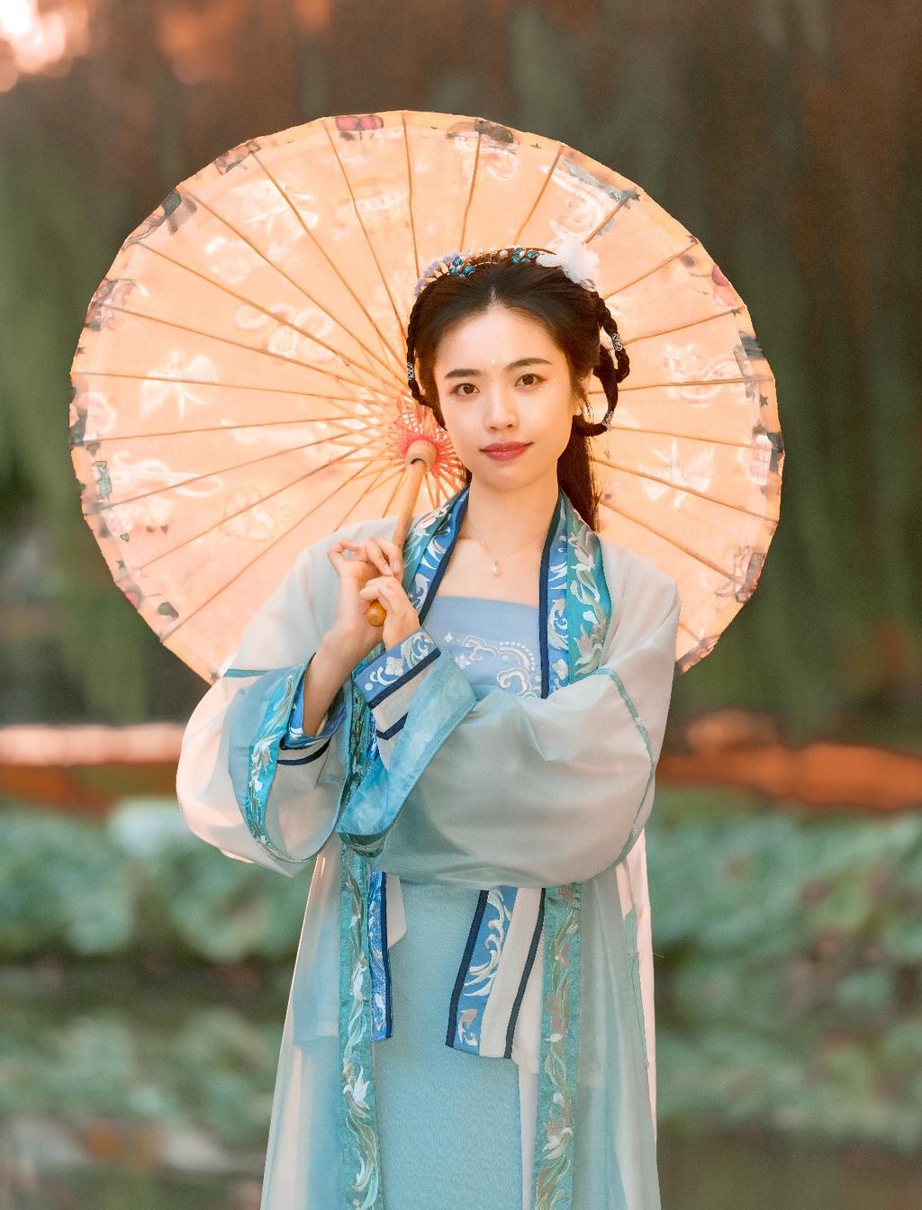 陶然亭公园古代美女子唯美写真