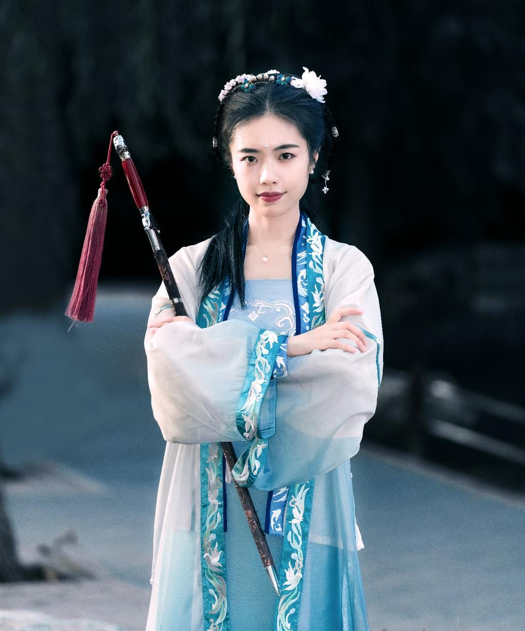 陶然亭公园古代美女子唯美写真